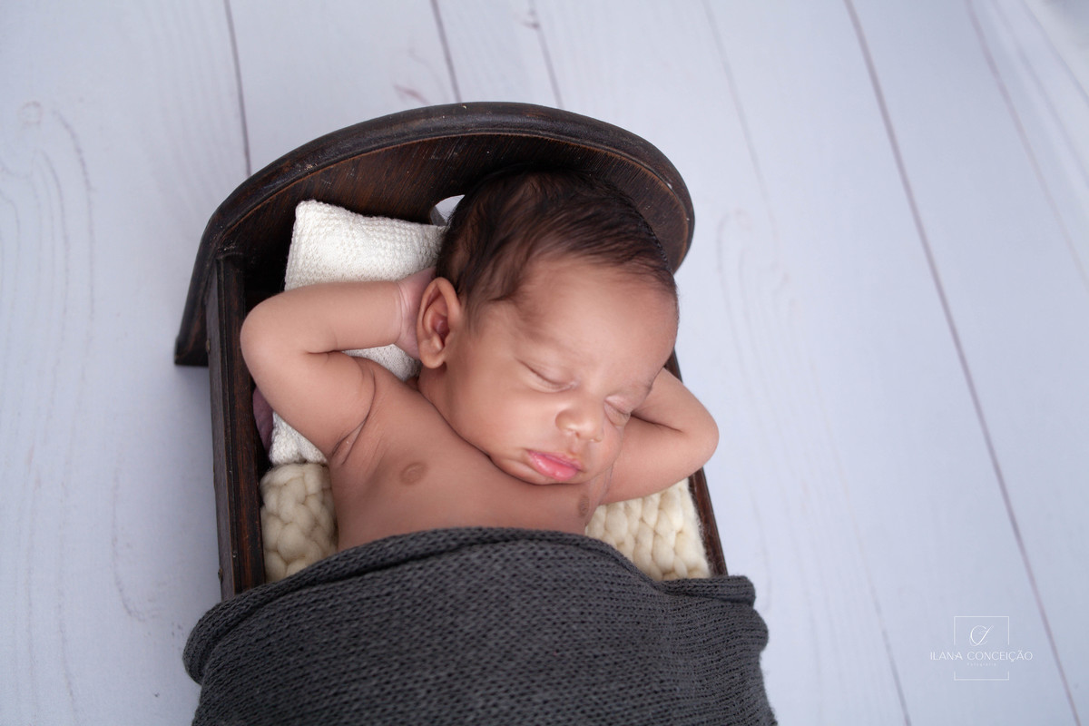 Ensaio Newborn do Raul em Campo Grande - RJ.