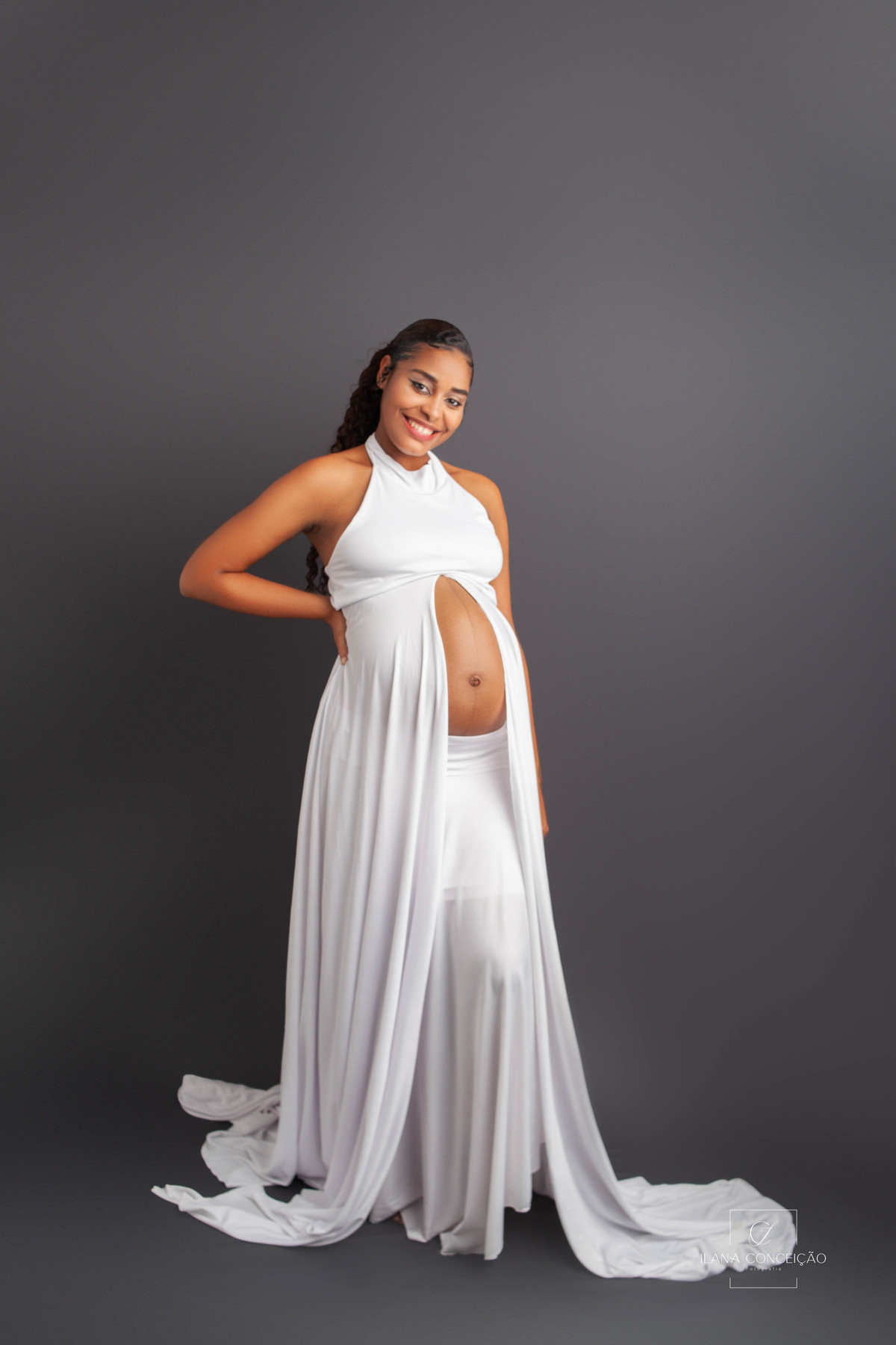 Lisandra à espera de Serena.
Fotografia de gestante no bairro de Campo Grande- Rj