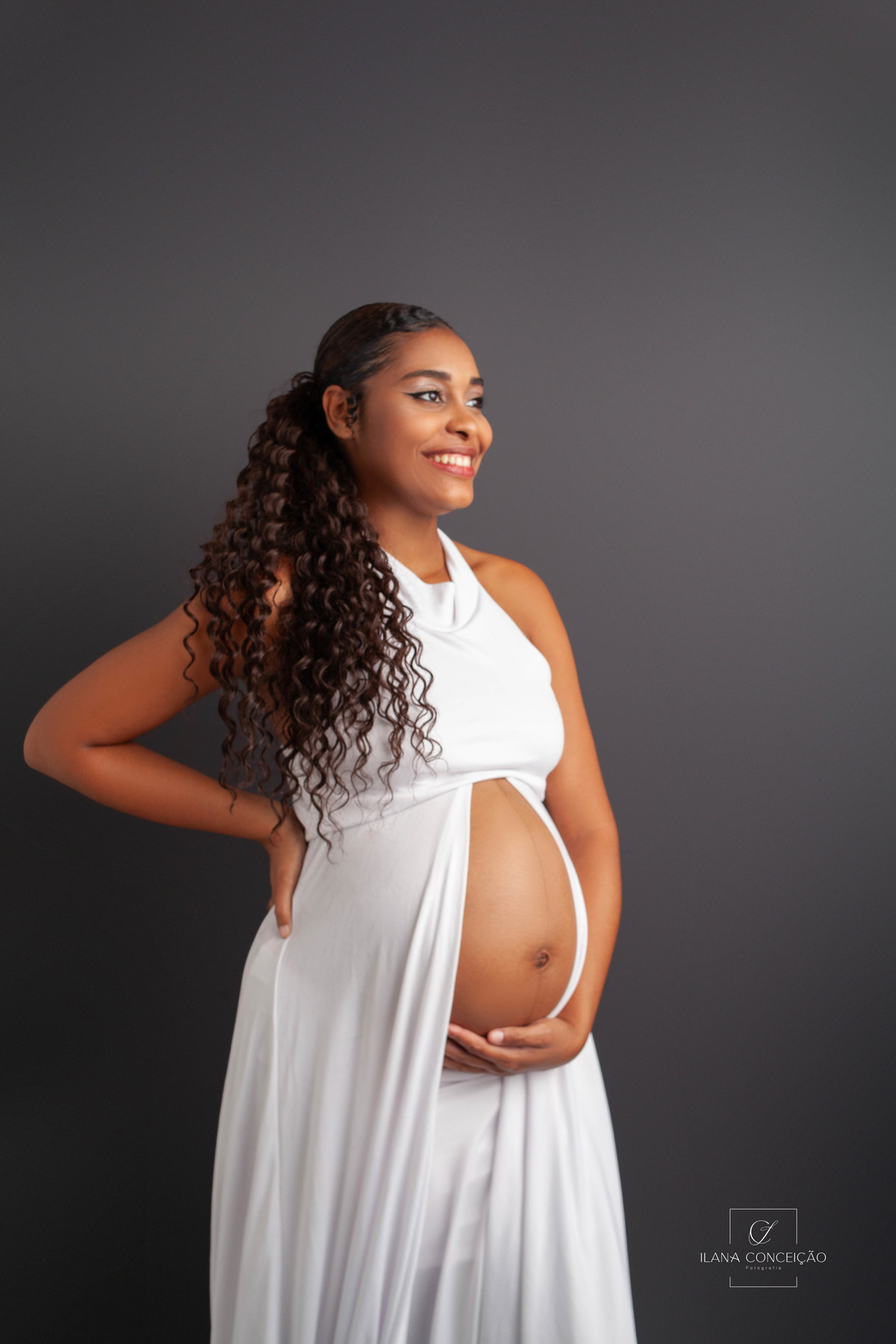 Lisandra à espera de Serena.
Fotografia de gestante no bairro de Campo Grande- Rj