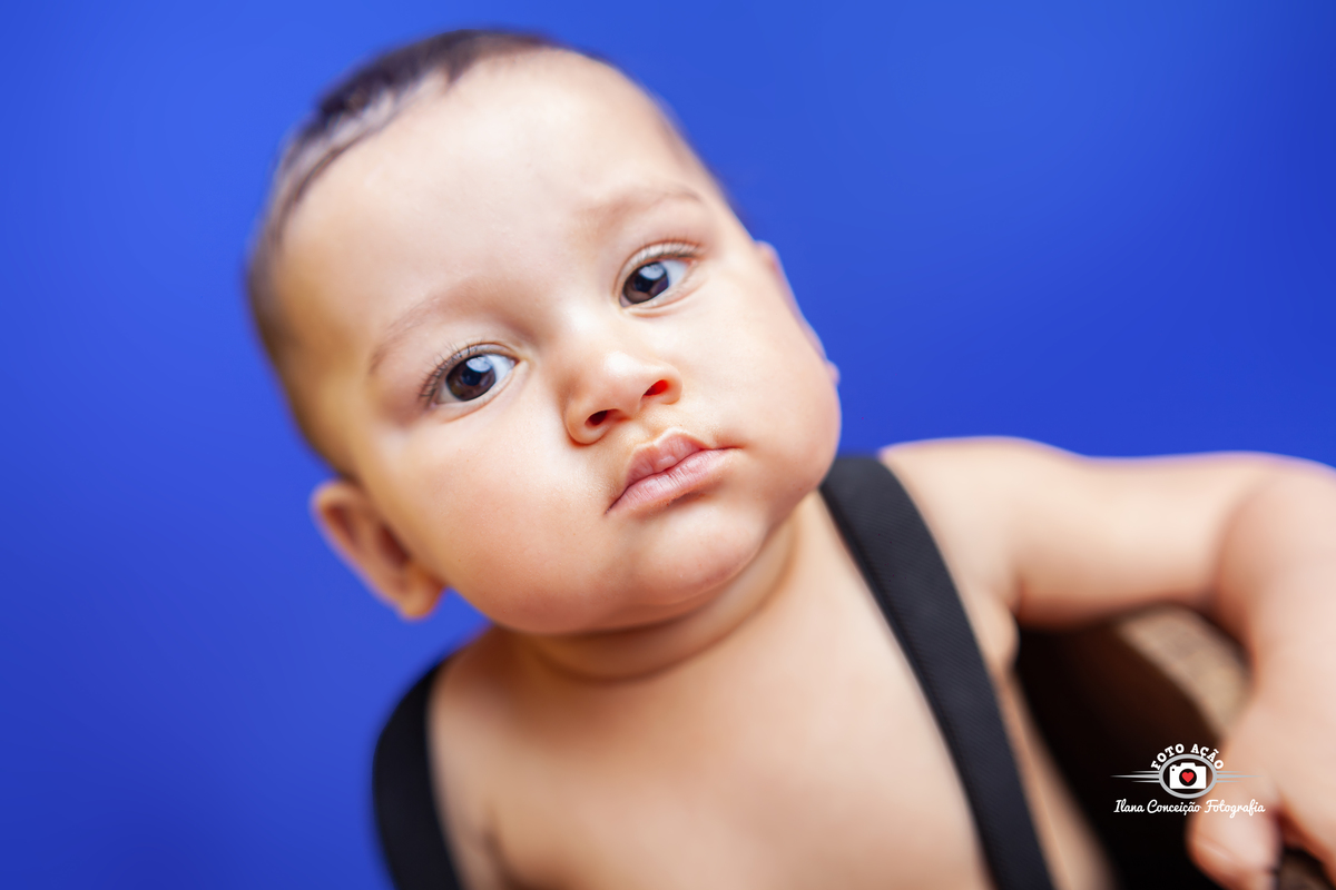 Sessão Frutinhas de acompanhamento infantil do Danilo com 8 meses no bairro de Campo Grande - RJ