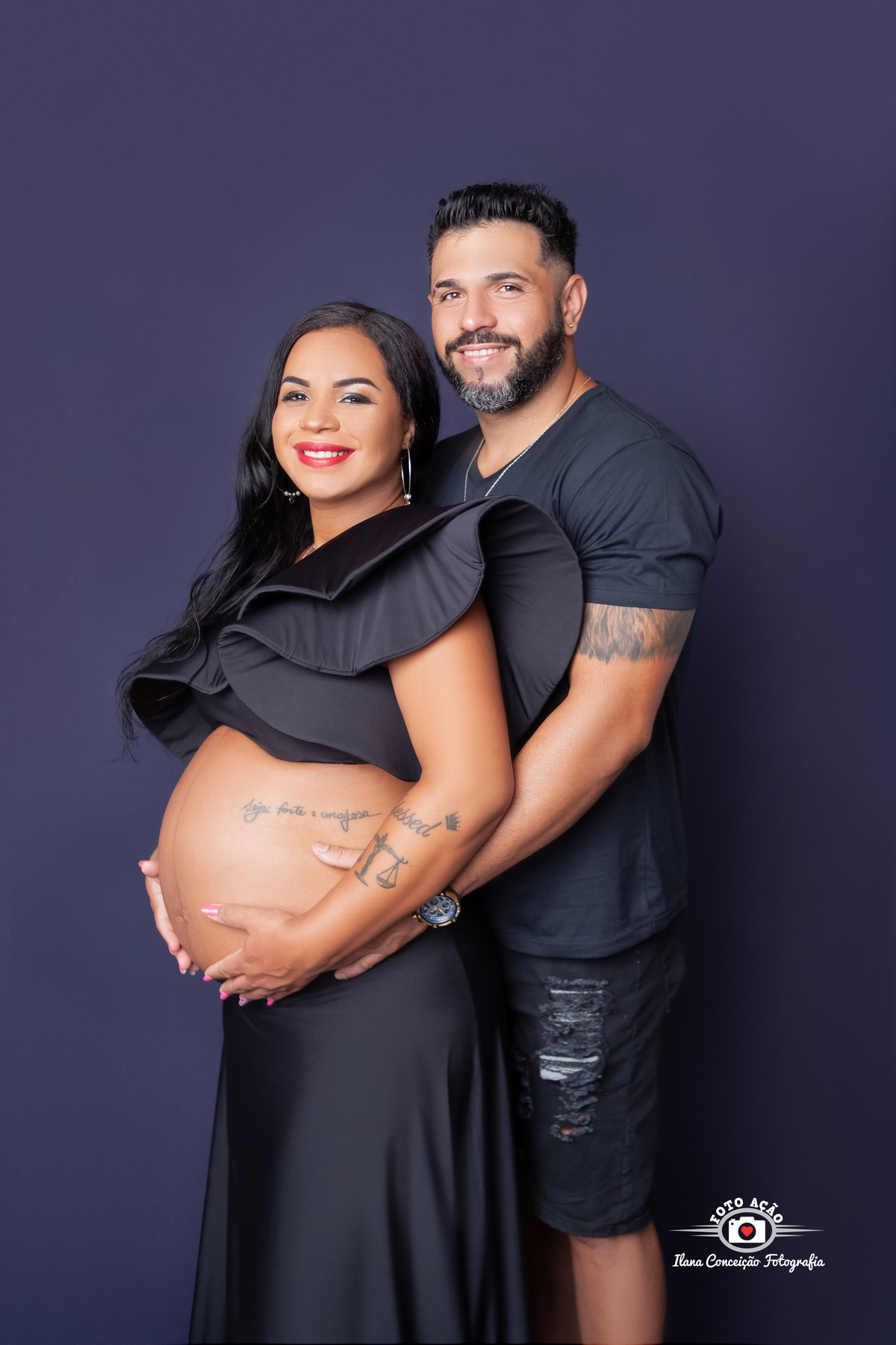 Fotografia de gestante no Bairro de Campo  Grande - Rio de Janeiro