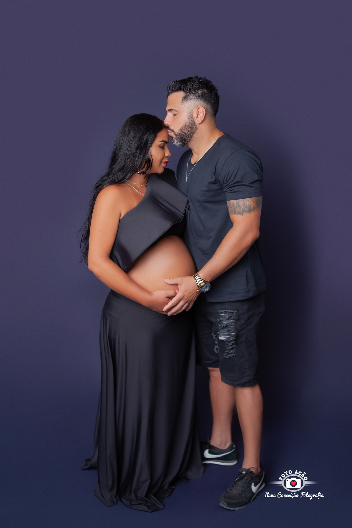 Fotografia de gestante no Bairro de Campo  Grande - Rio de Janeiro