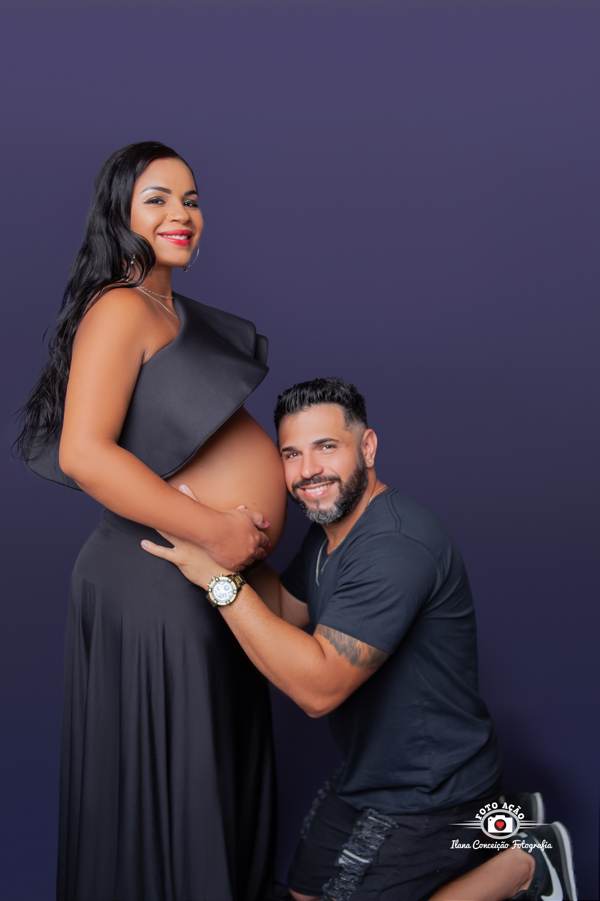 Fotografia de gestante no Bairro de Campo  Grande - Rio de Janeiro