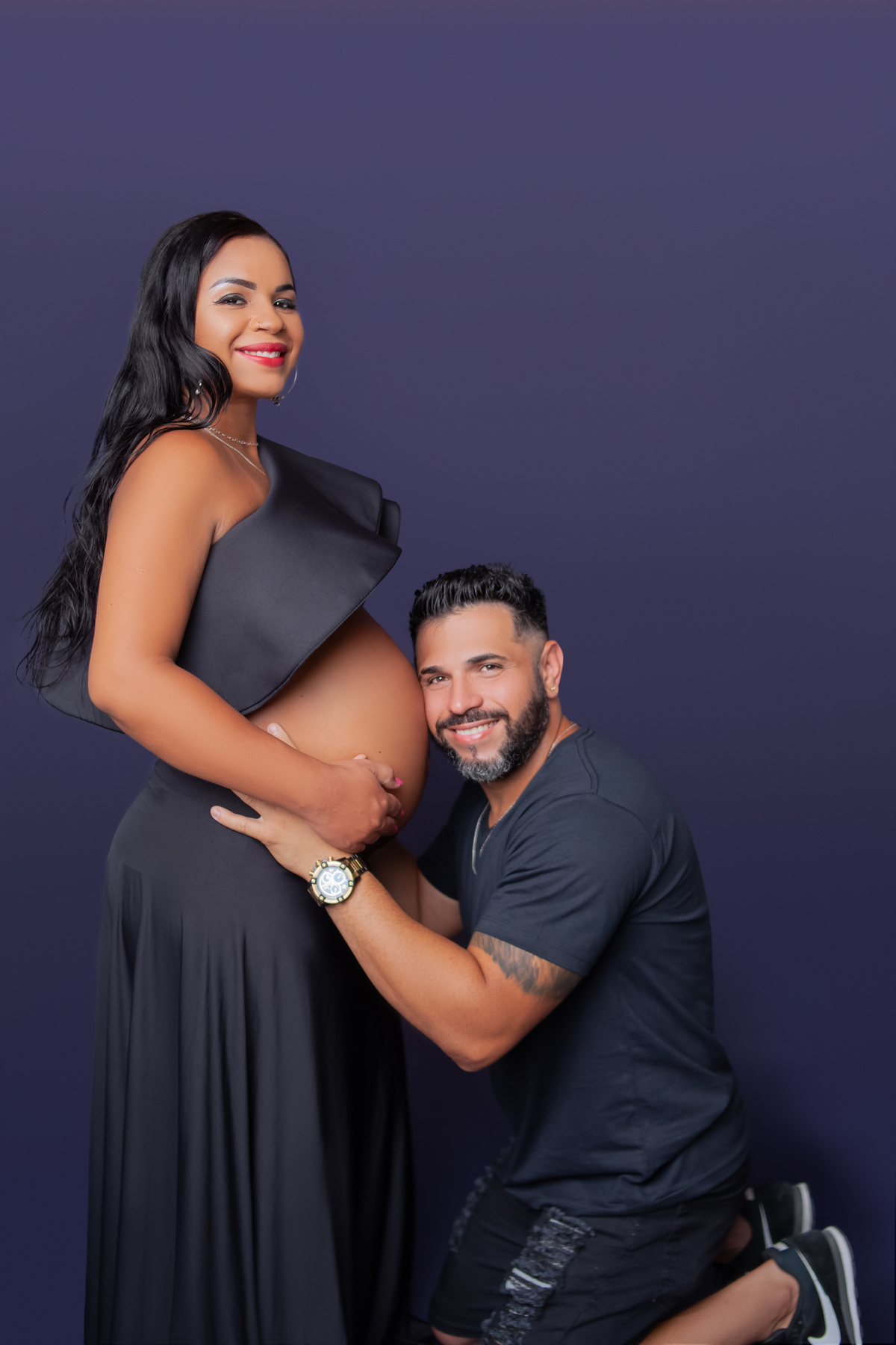 Fotografia de gestante no Bairro de Campo  Grande - Rio de Janeiro