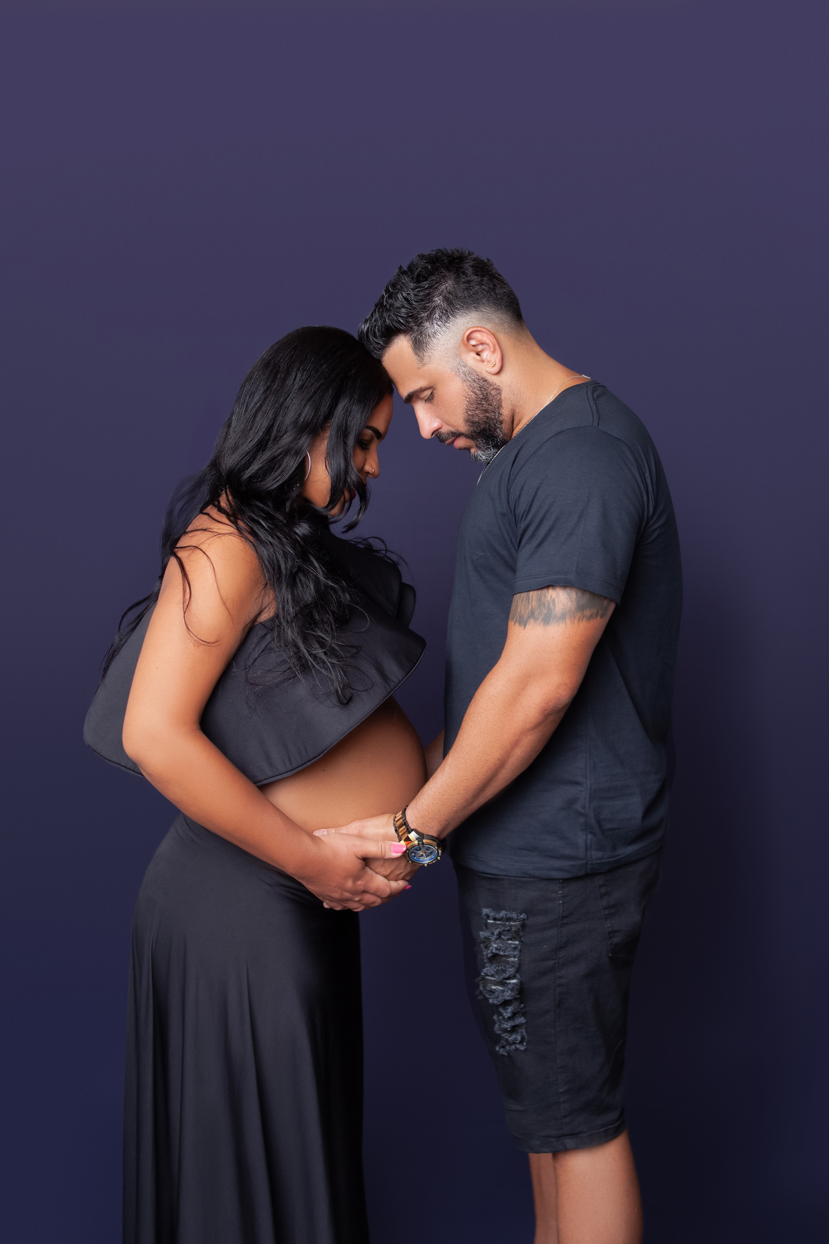 Fotografia de gestante no Bairro de Campo  Grande - Rio de Janeiro