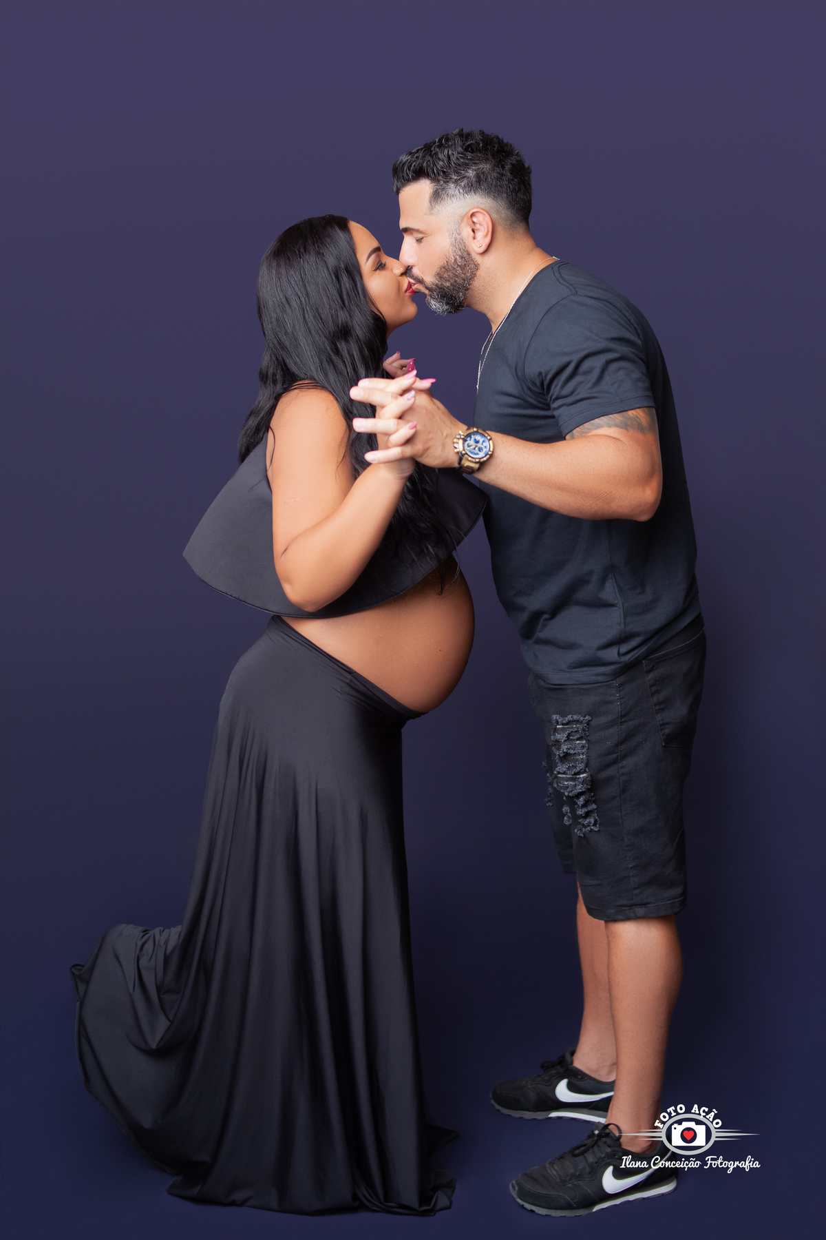 Fotografia de gestante no Bairro de Campo  Grande - Rio de Janeiro