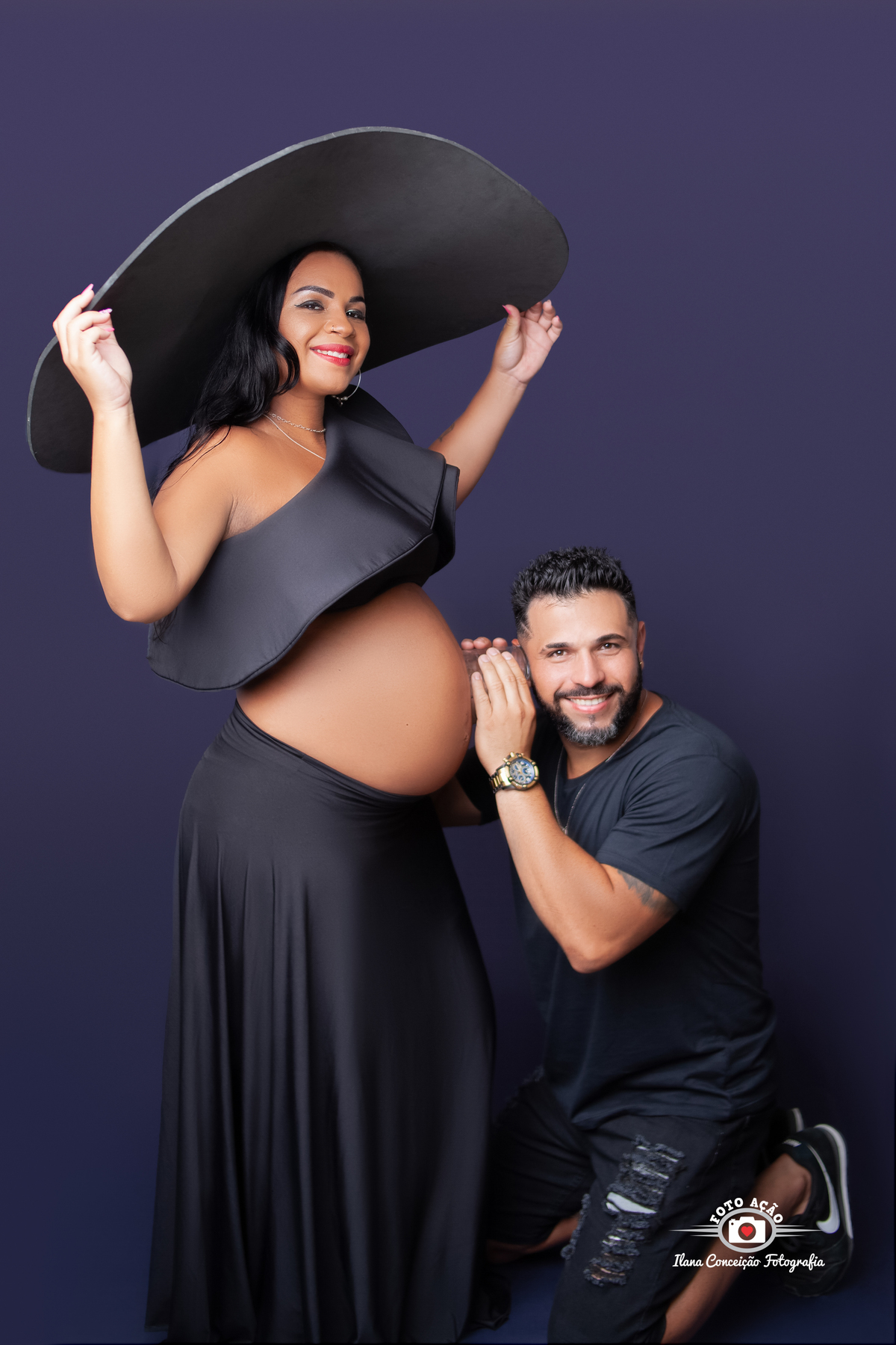 Fotografia de gestante no Bairro de Campo  Grande - Rio de Janeiro