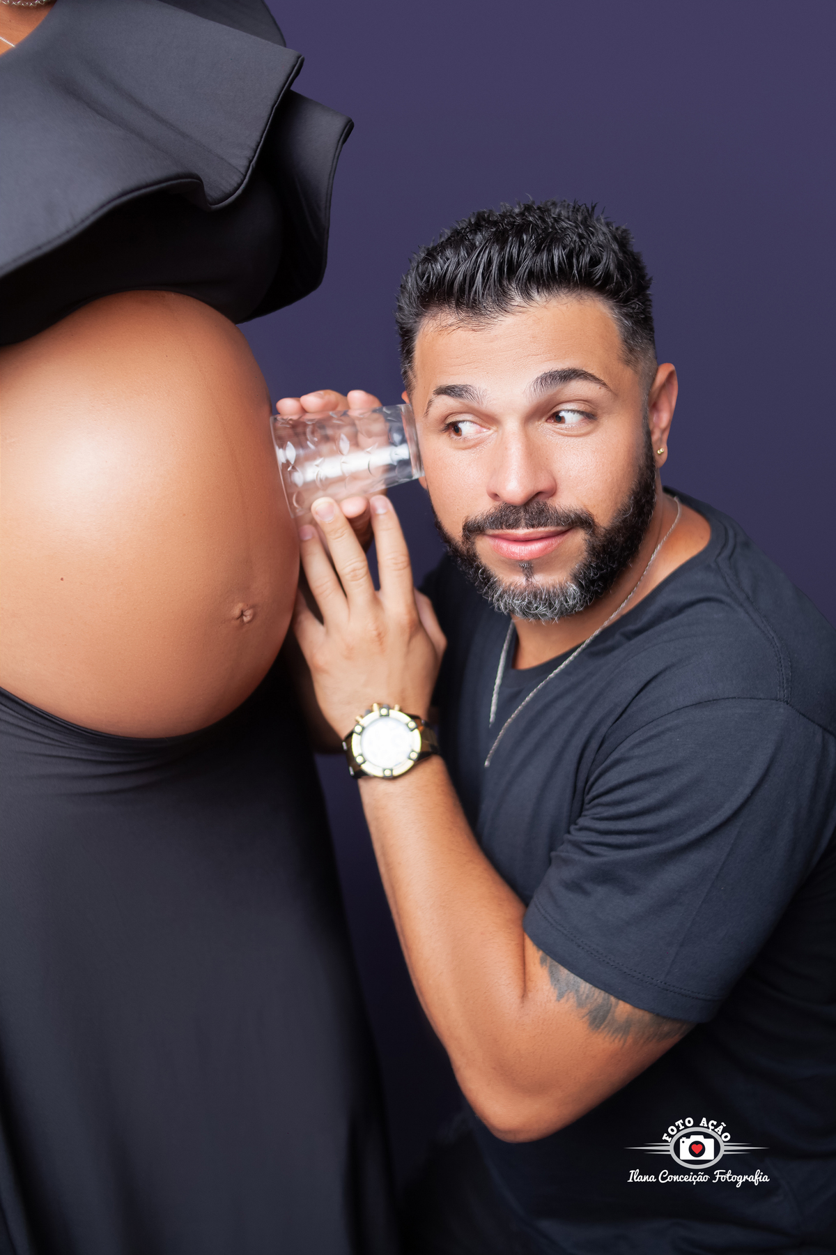 Fotografia de gestante no Bairro de Campo  Grande - Rio de Janeiro