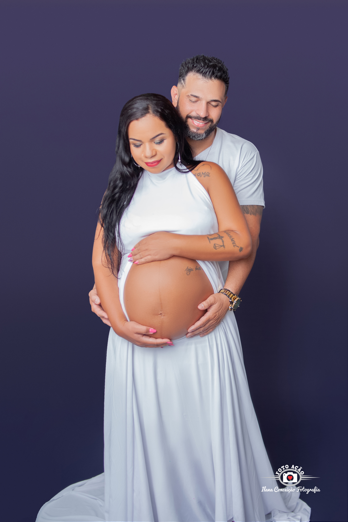 Fotografia de gestante no Bairro de Campo  Grande - Rio de Janeiro