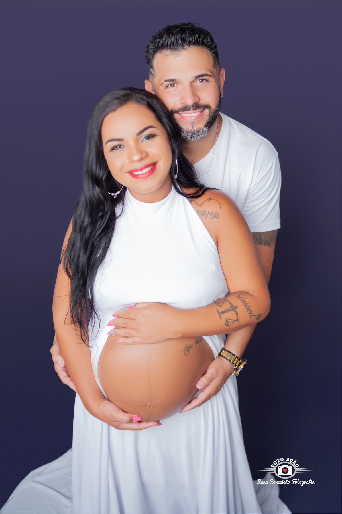 Fotografia de gestante no Bairro de Campo  Grande - Rio de Janeiro