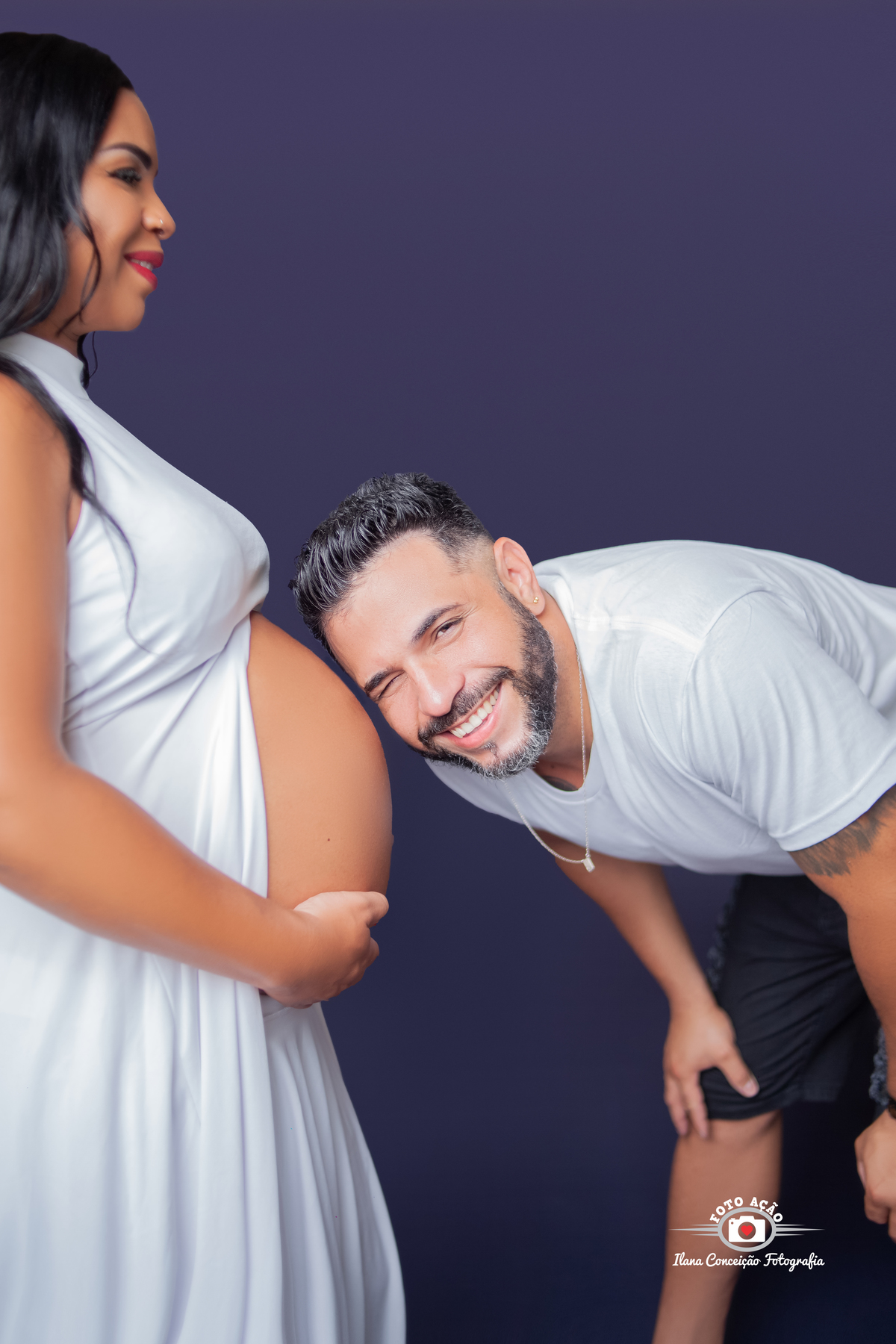 Fotografia de gestante no Bairro de Campo  Grande - Rio de Janeiro