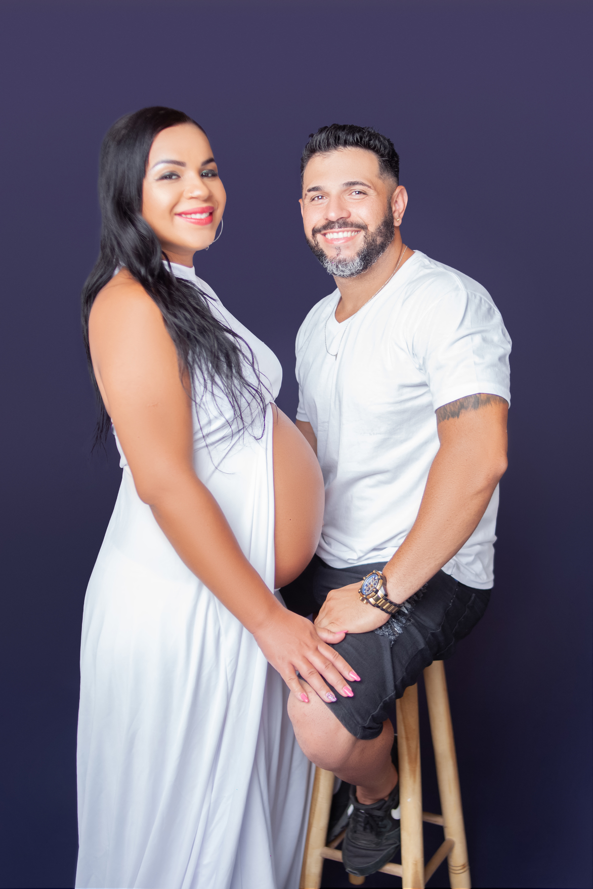 Fotografia de gestante no Bairro de Campo  Grande - Rio de Janeiro