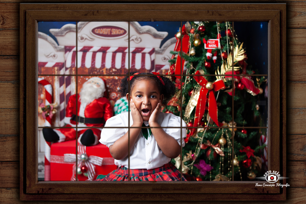 Sessão de Natal 2021 no bairro de Campo Grande - RJ. 