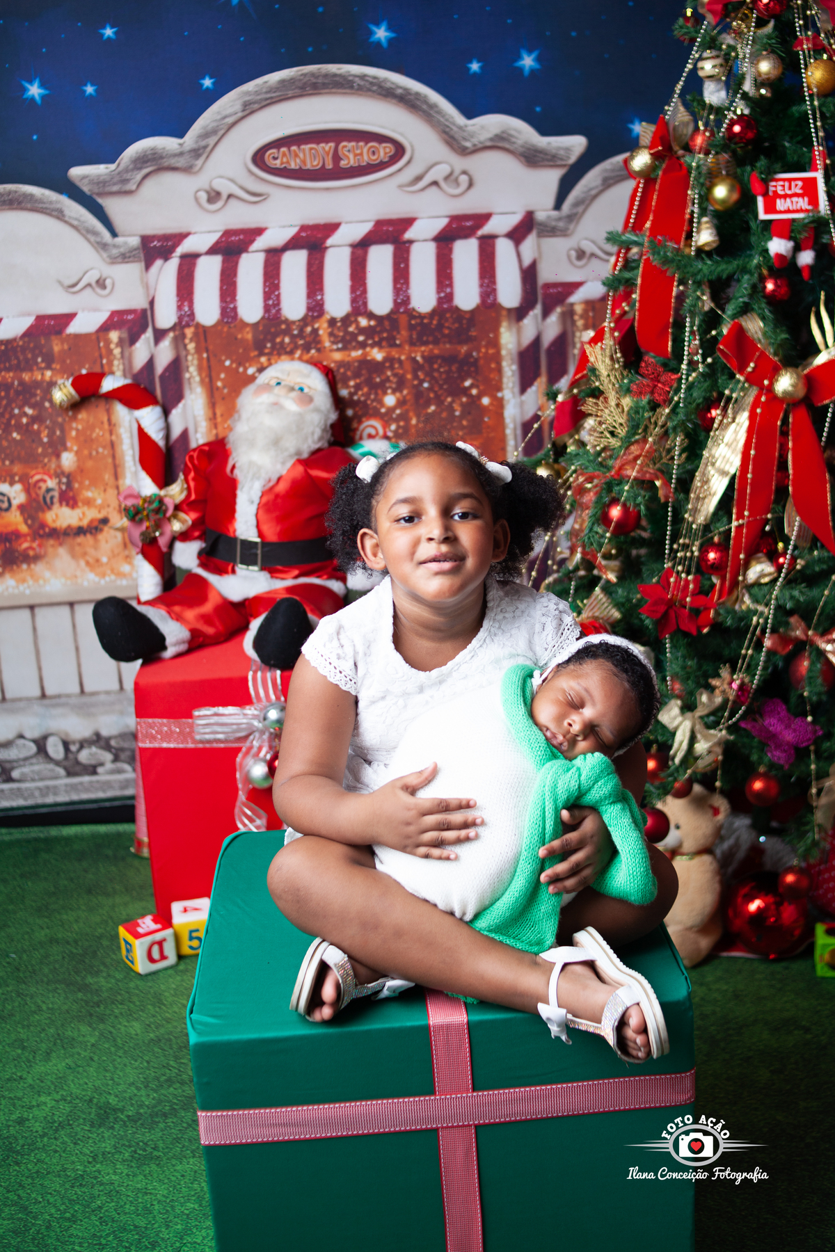 Sessão de Natal 2021 no bairro de Campo Grande - RJ. 