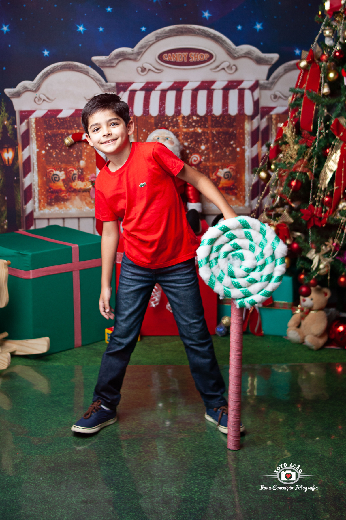 Sessão de Natal 2021 no bairro de Campo Grande - RJ. 