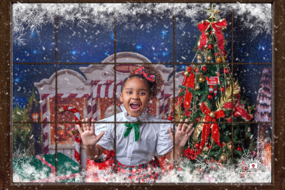 Sessão de Natal 2021 no bairro de Campo Grande - RJ. 