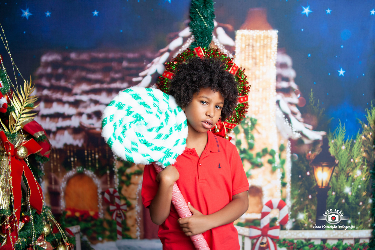 Sessão de Natal 2021 no bairro de Campo Grande - RJ. 