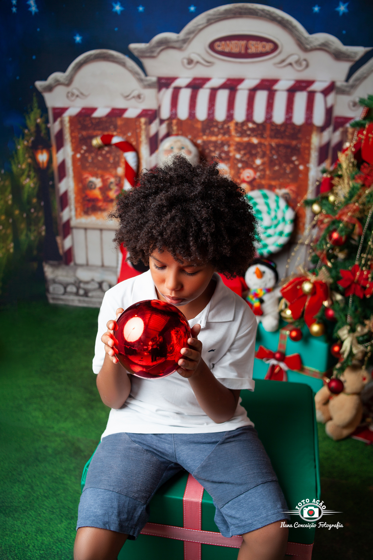 Sessão de Natal 2021 no bairro de Campo Grande - RJ. 