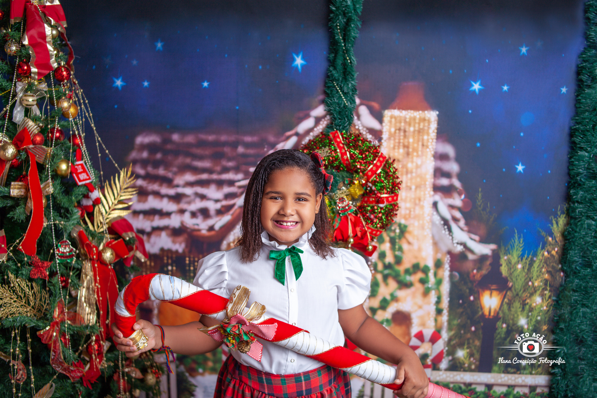 Sessão de Natal 2021 no bairro de Campo Grande - RJ. 