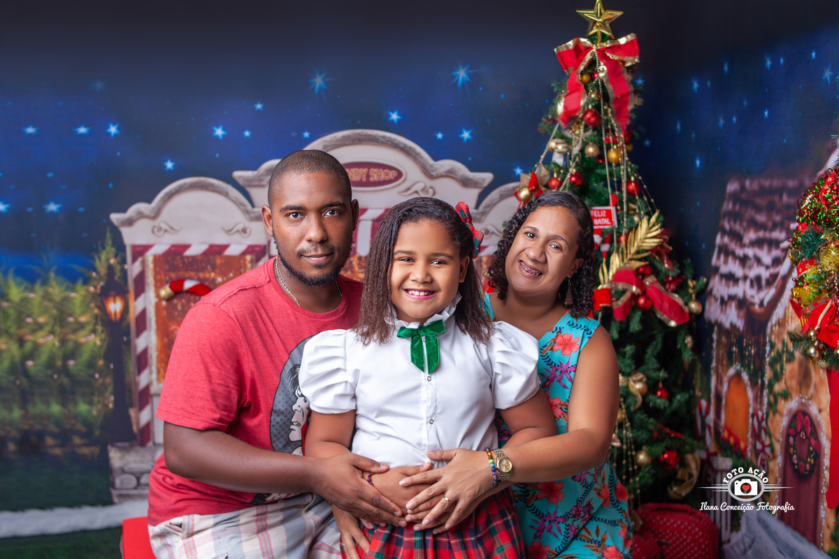 Sessão de Natal 2021 no bairro de Campo Grande - RJ. 