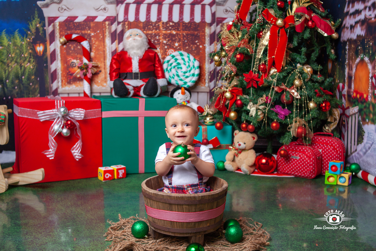 Sessão de Natal 2021 no bairro de Campo Grande - RJ. 