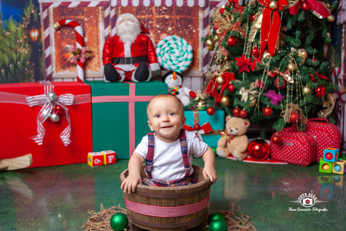 Sessão de Natal 2021 no bairro de Campo Grande - RJ. 