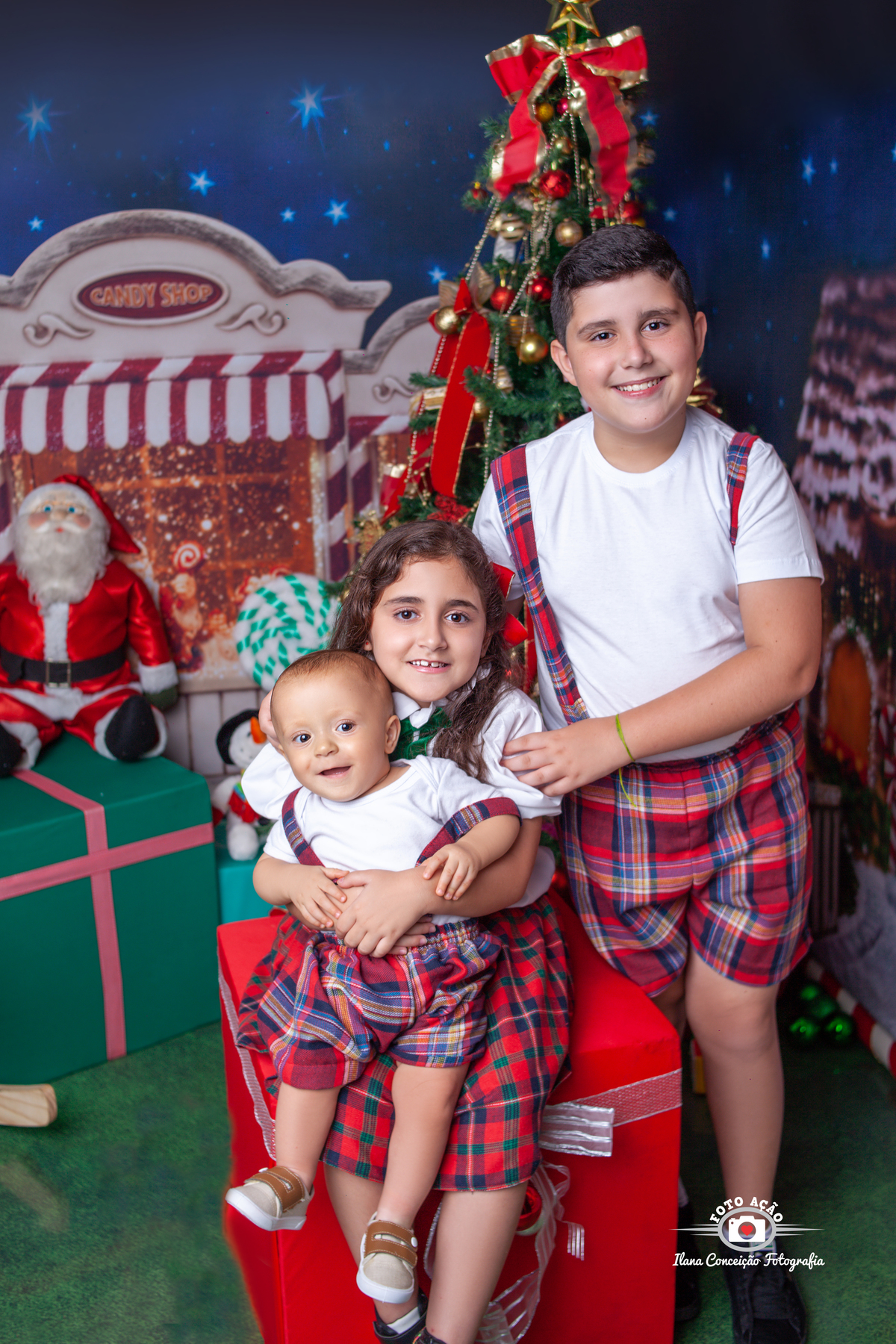 Sessão de Natal 2021 no bairro de Campo Grande - RJ. 