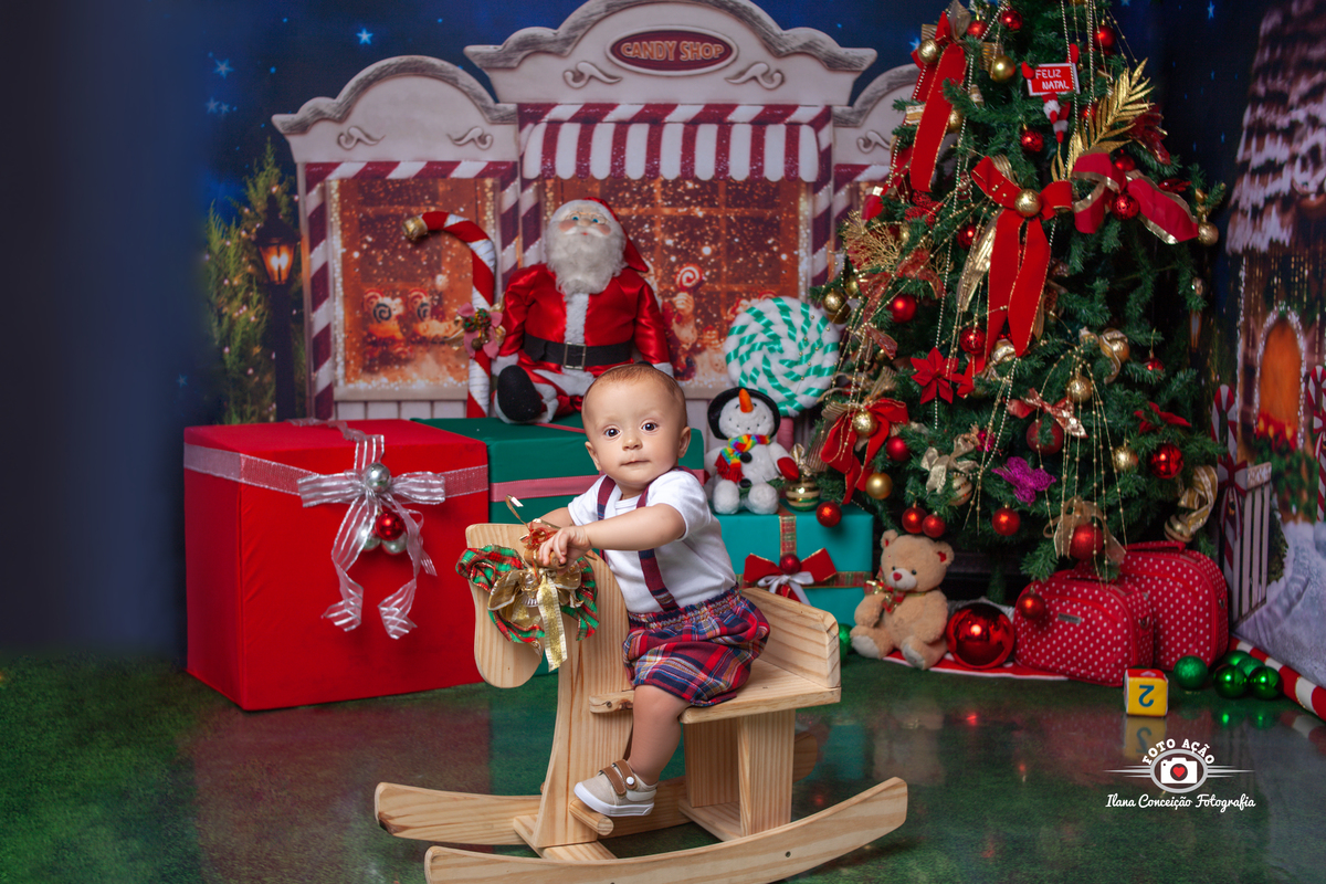 Sessão de Natal 2021 no bairro de Campo Grande - RJ. 