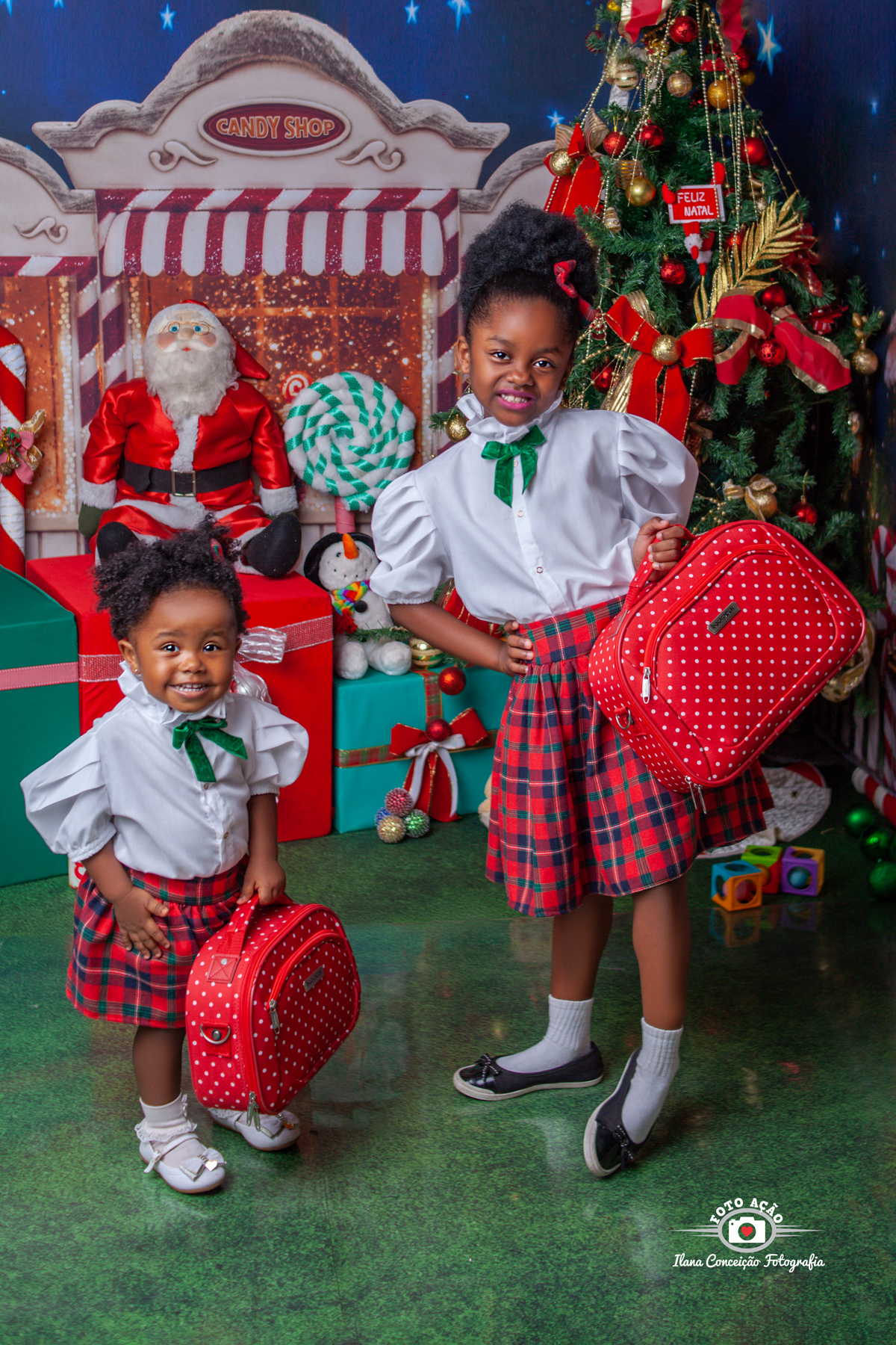 Sessão de Natal 2021 no bairro de Campo Grande - RJ. 