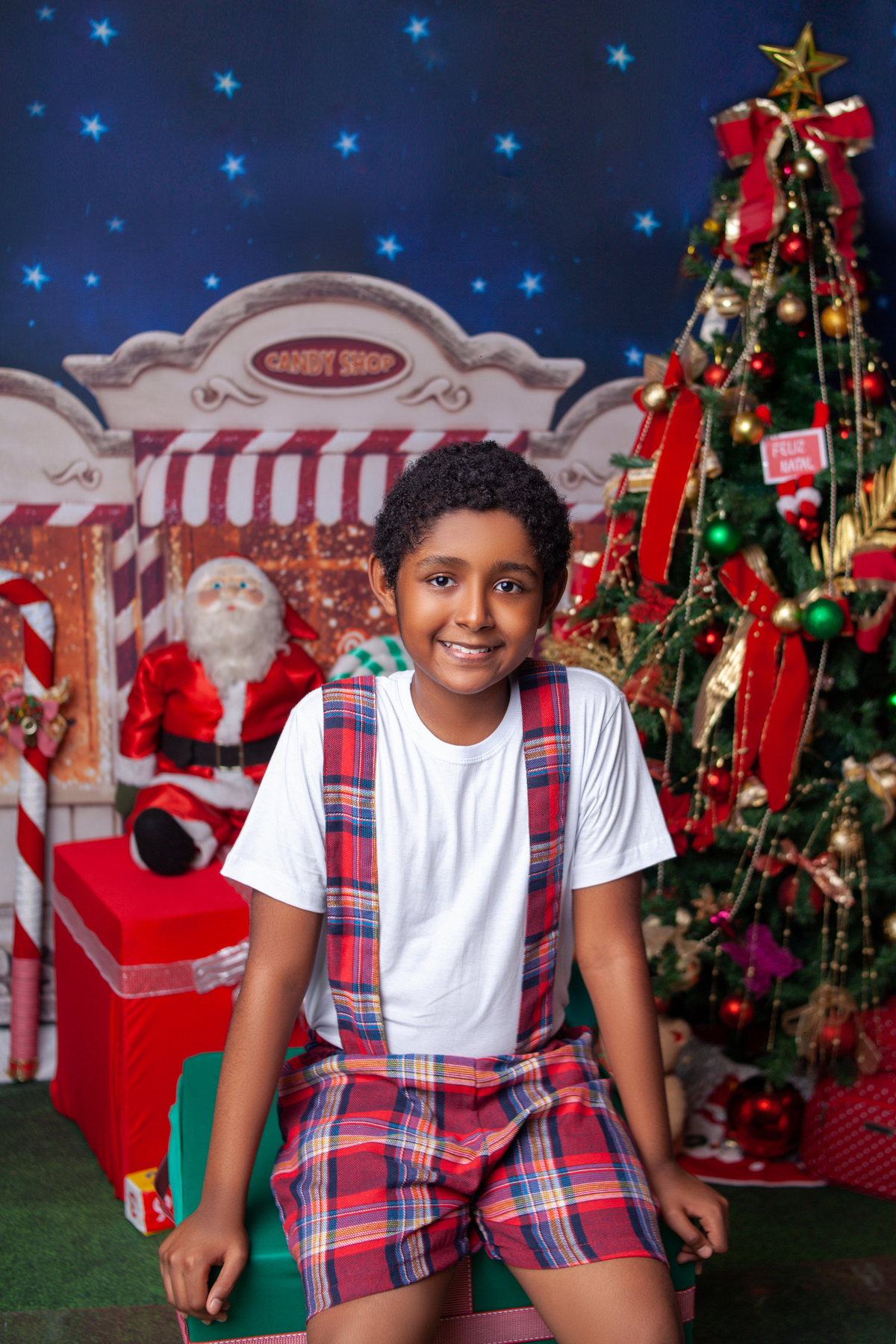 Sessão de Natal 2021 no bairro de Campo Grande - RJ. 