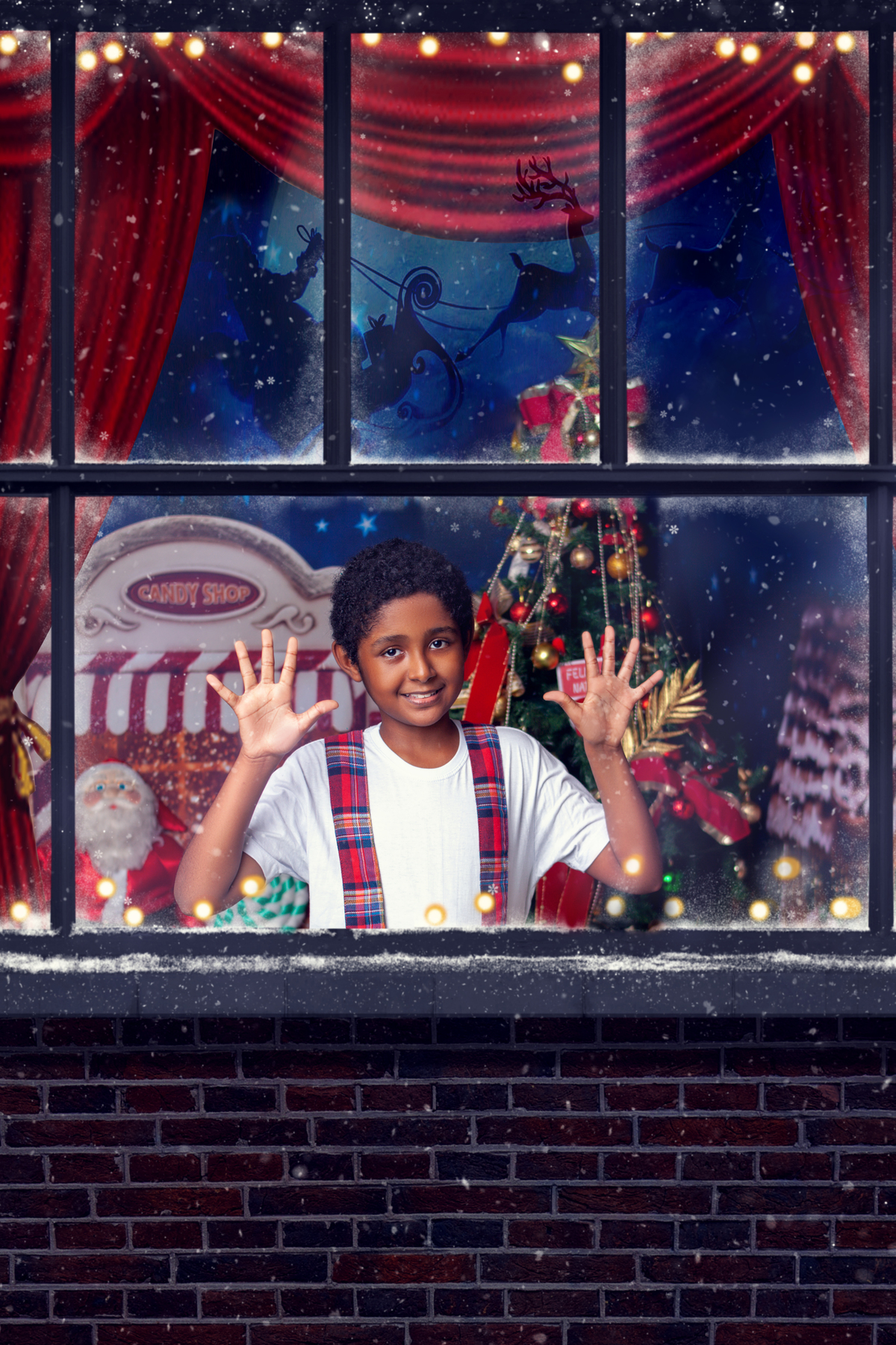 Sessão de Natal 2021 no bairro de Campo Grande - RJ. 