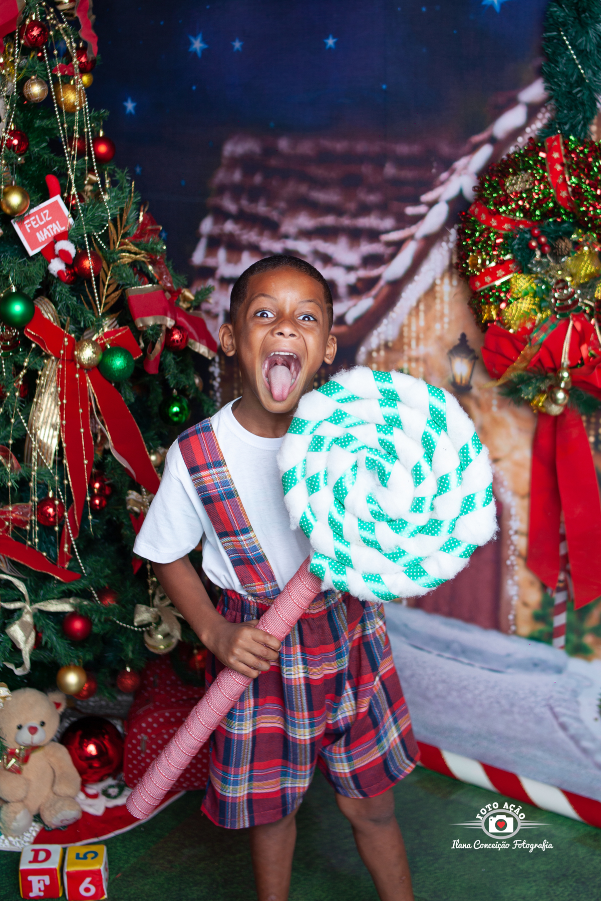 Sessão de Natal 2021 no bairro de Campo Grande - RJ. 