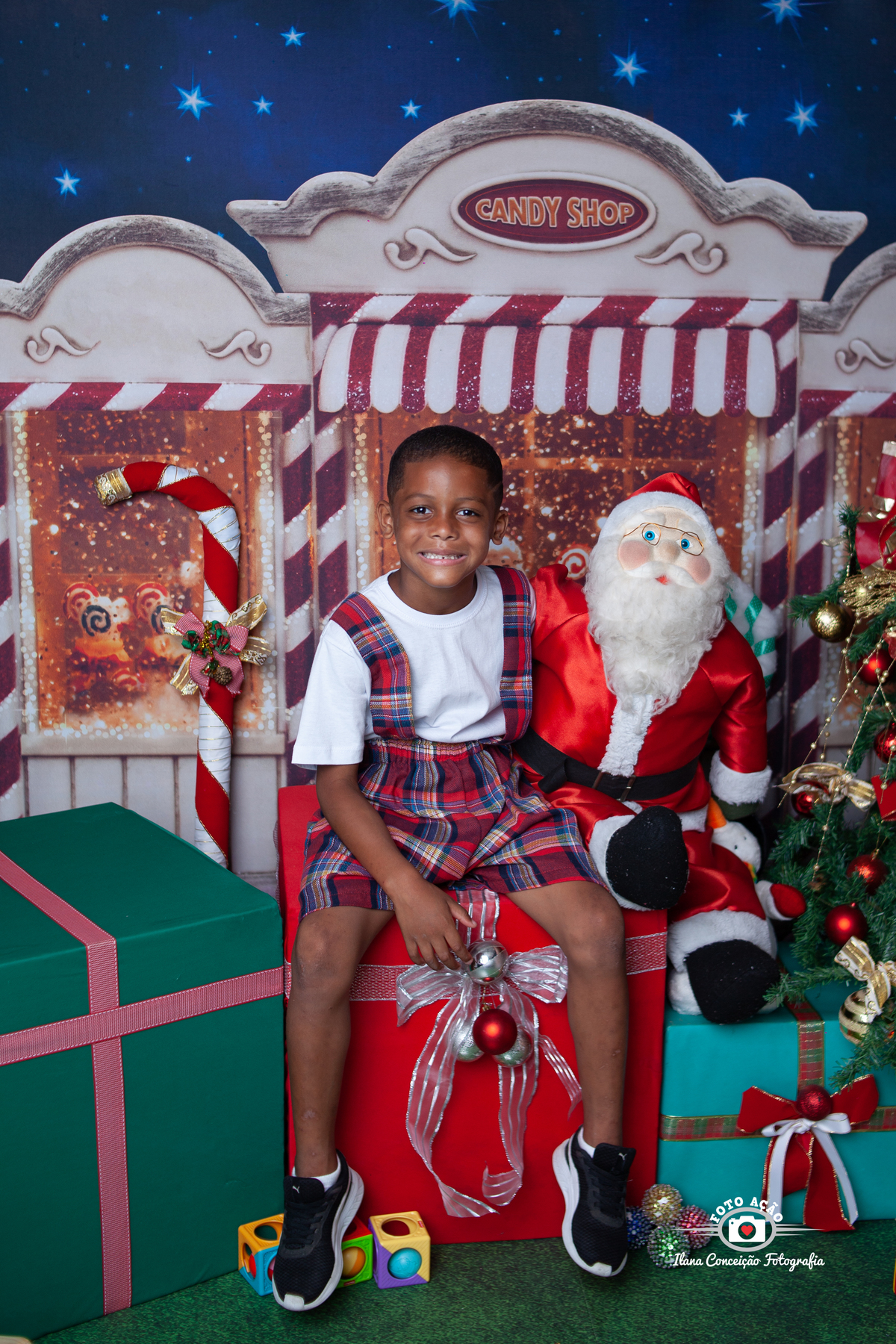 Sessão de Natal 2021 no bairro de Campo Grande - RJ. 