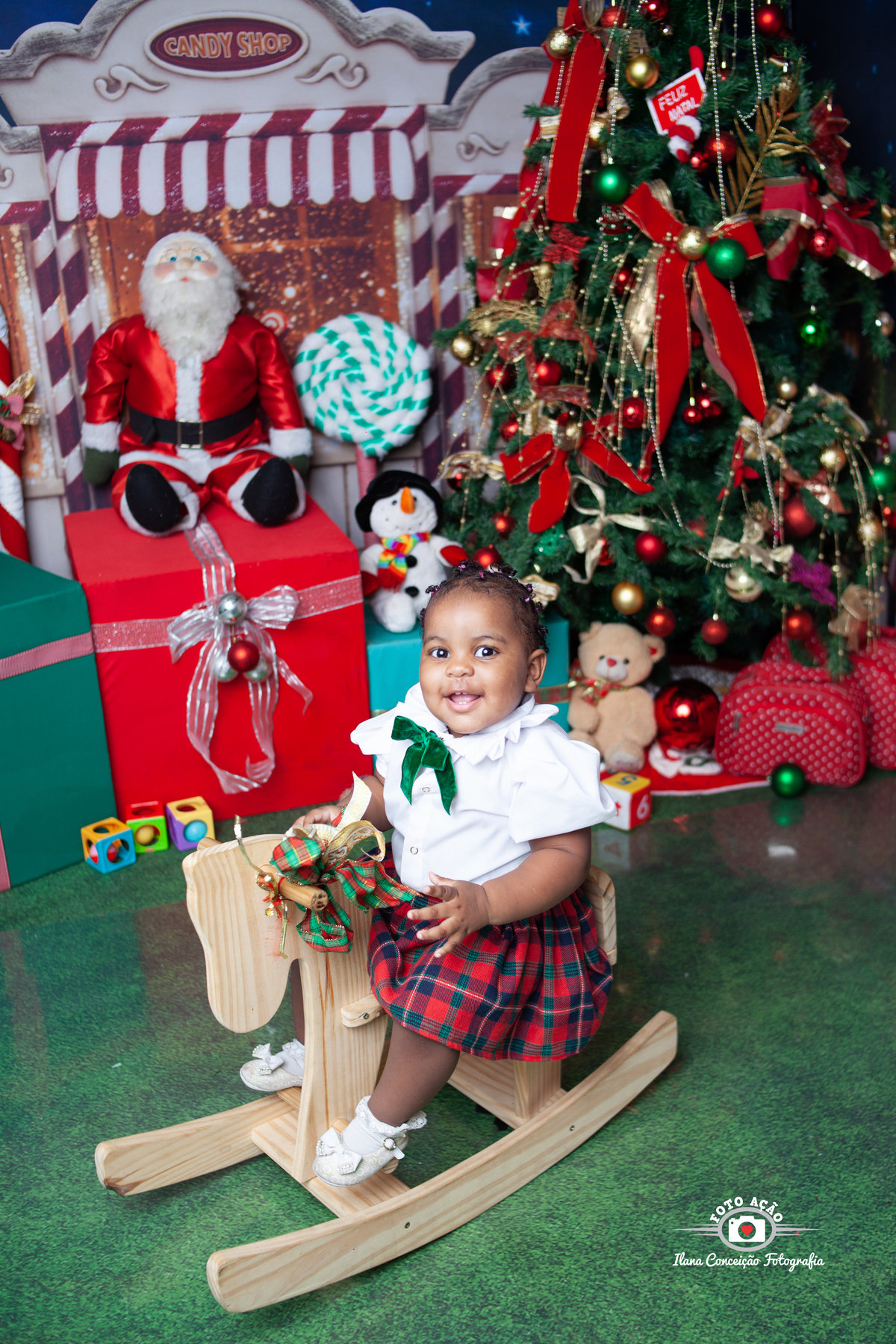 Sessão de Natal 2021 no bairro de Campo Grande - RJ. 
