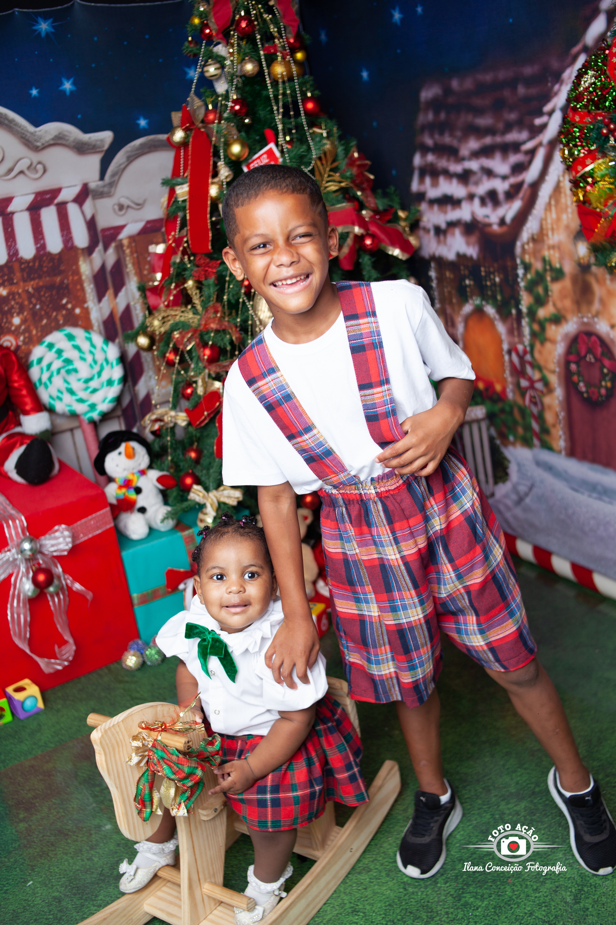 Sessão de Natal 2021 no bairro de Campo Grande - RJ. 