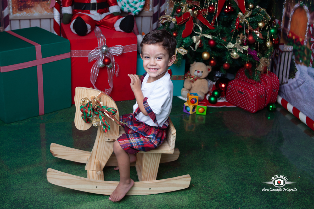 Sessão de Natal 2021 no bairro de Campo Grande - RJ. 