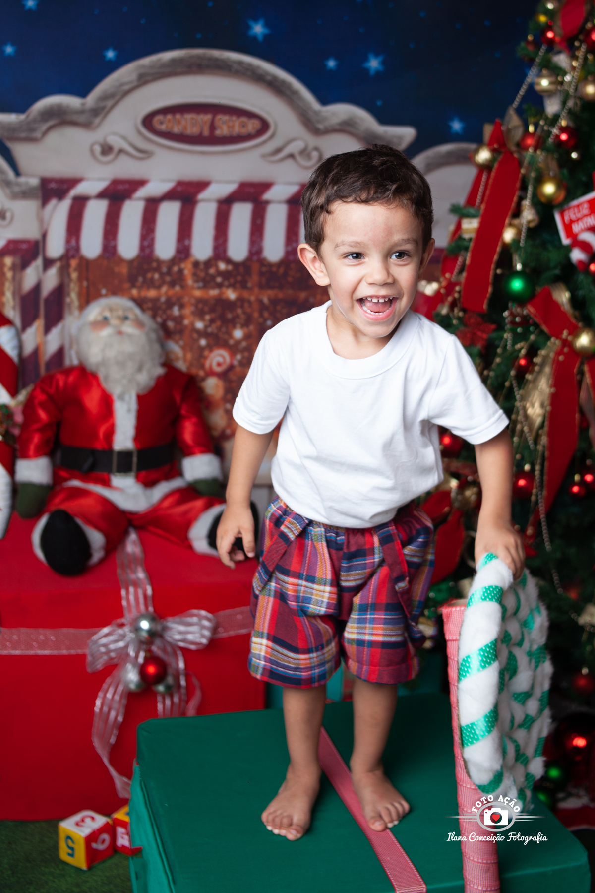 Sessão de Natal 2021 no bairro de Campo Grande - RJ. 