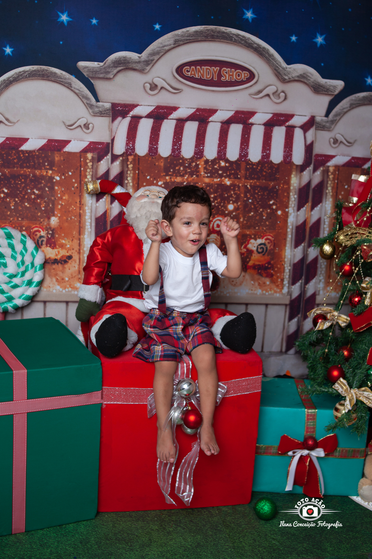 Sessão de Natal 2021 no bairro de Campo Grande - RJ. 