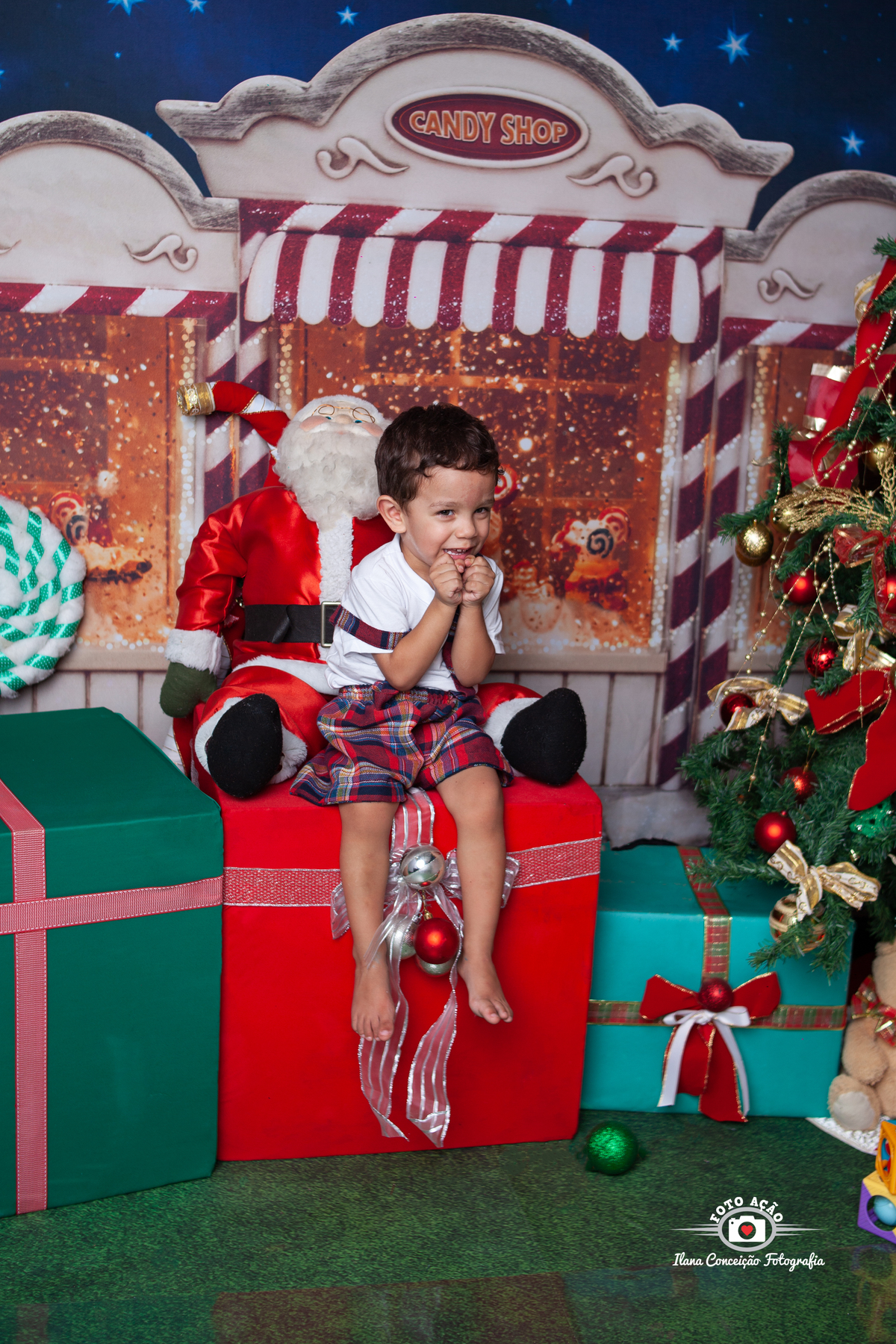 Sessão de Natal 2021 no bairro de Campo Grande - RJ. 