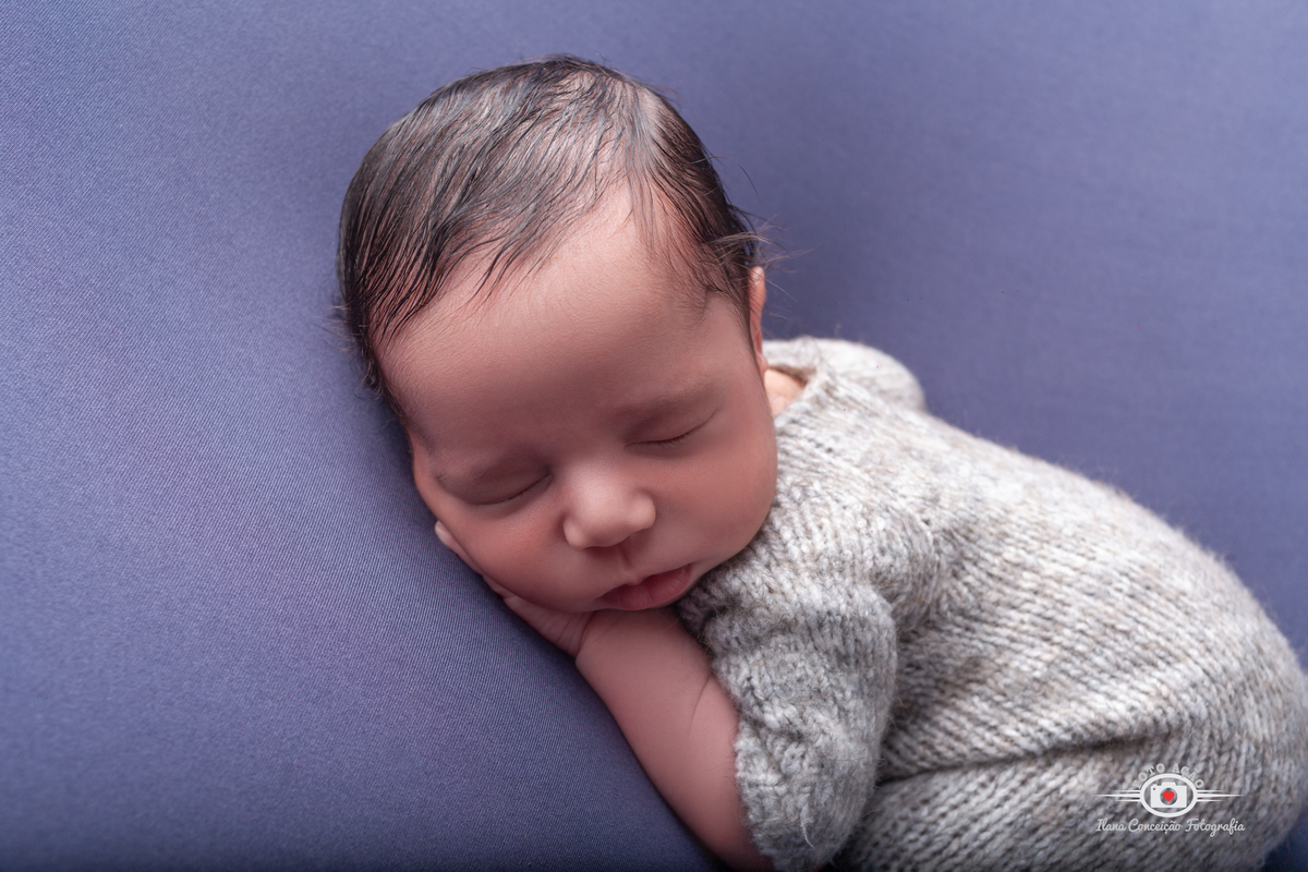 Sessão de recém-nascido do Romeu no bairro de Campo Grande - Rio de Janeiro. 