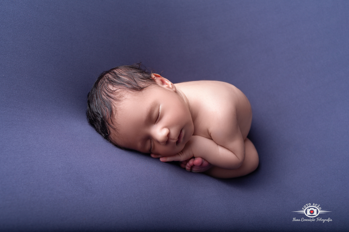 Sessão de recém-nascido do Romeu no bairro de Campo Grande - Rio de Janeiro. 