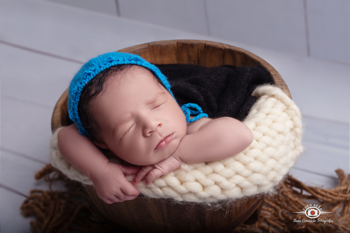 Sessão de recém-nascido do Romeu no bairro de Campo Grande - Rio de Janeiro. 