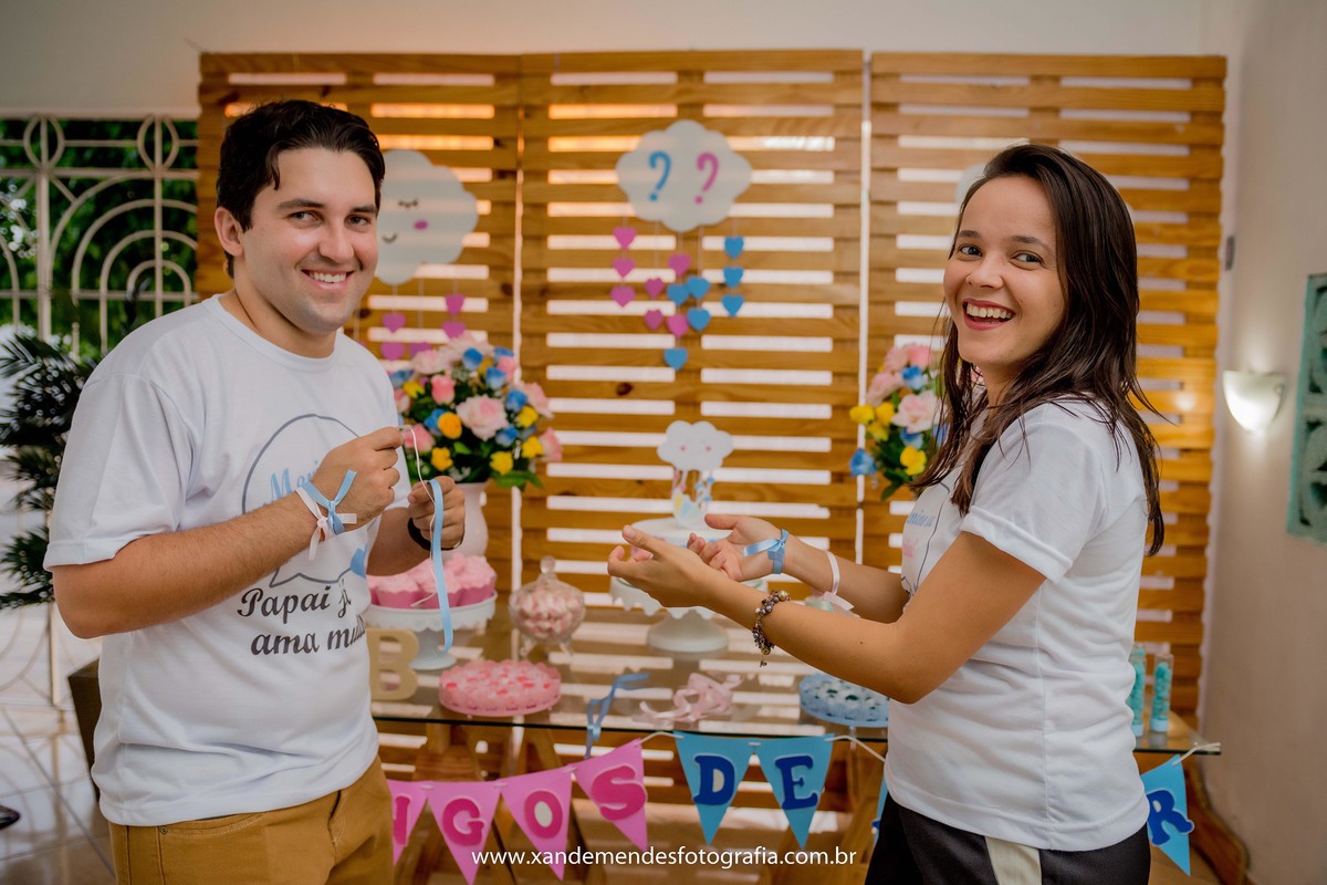 Chá Revelação - Gestante - Sapé - xandemendesfotografia