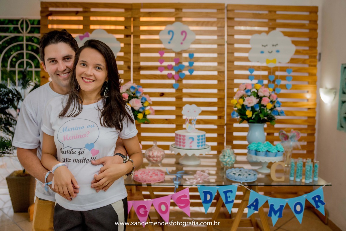 Chá Revelação - Gestante - Sapé - xandemendesfotografia
