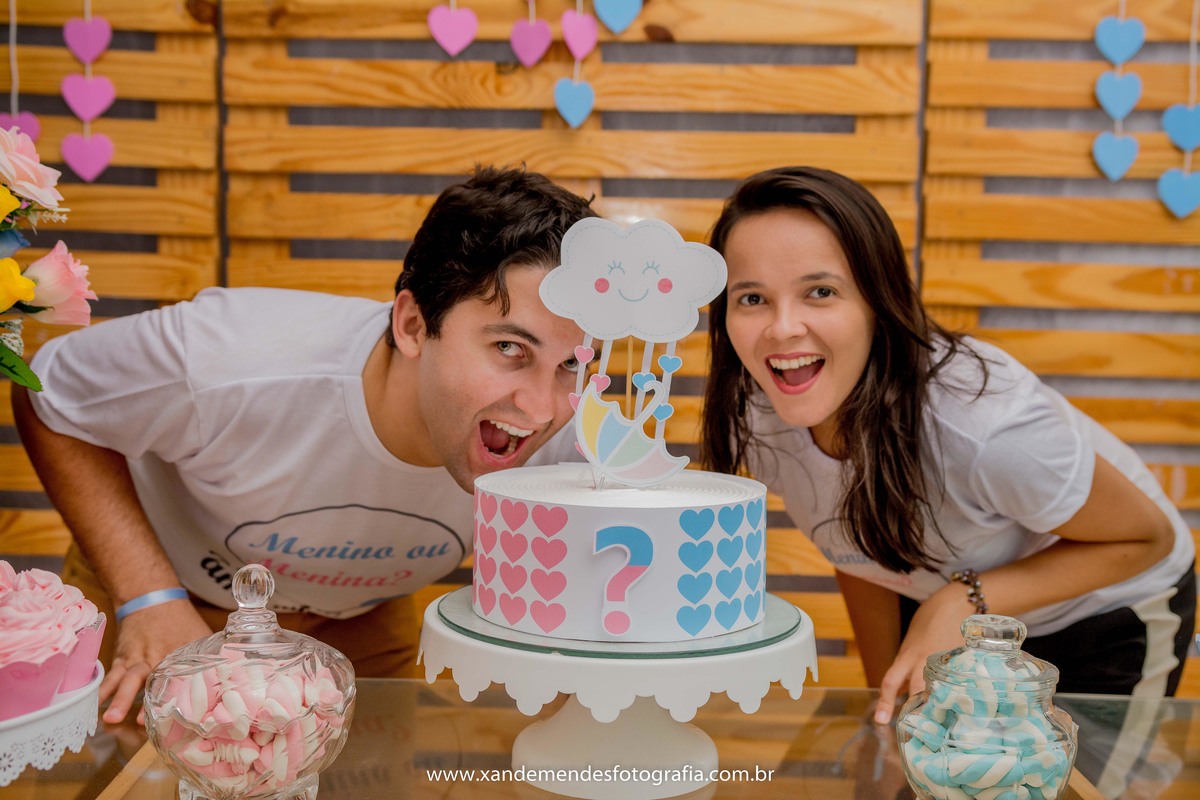 Chá Revelação - Gestante - Sapé - xandemendesfotografia