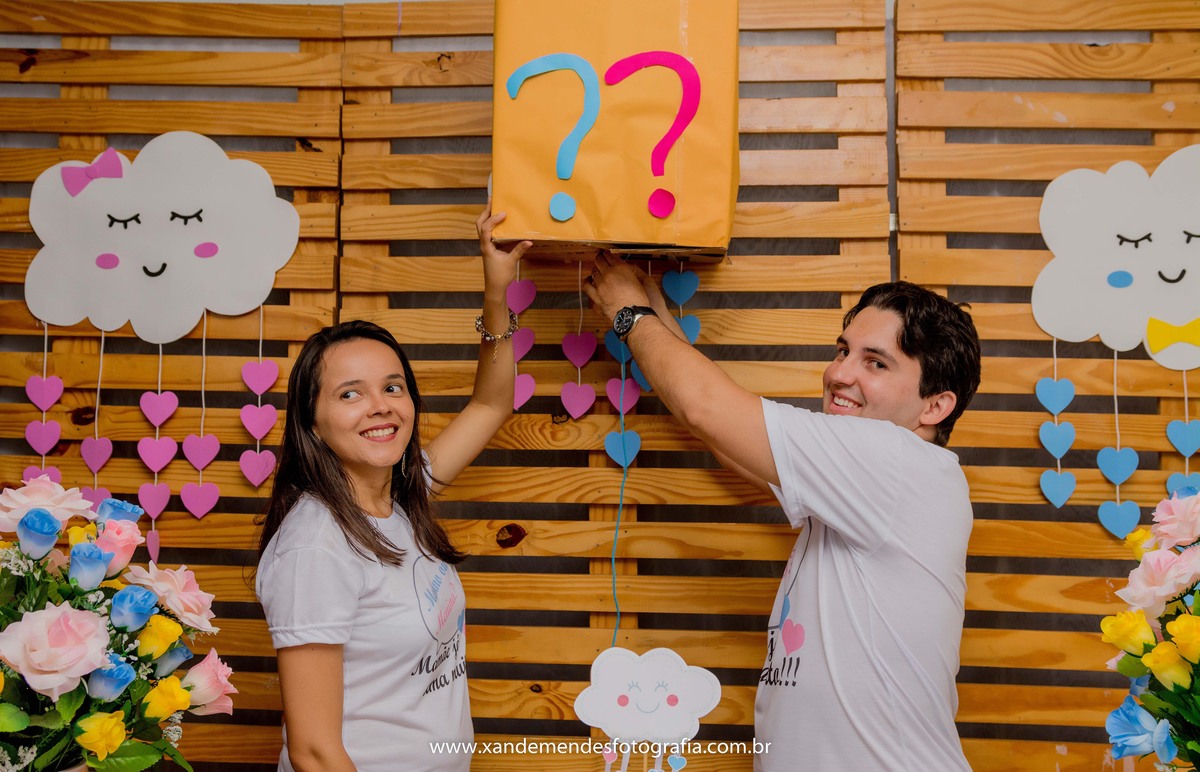 Chá Revelação - Gestante - Sapé - xandemendesfotografia