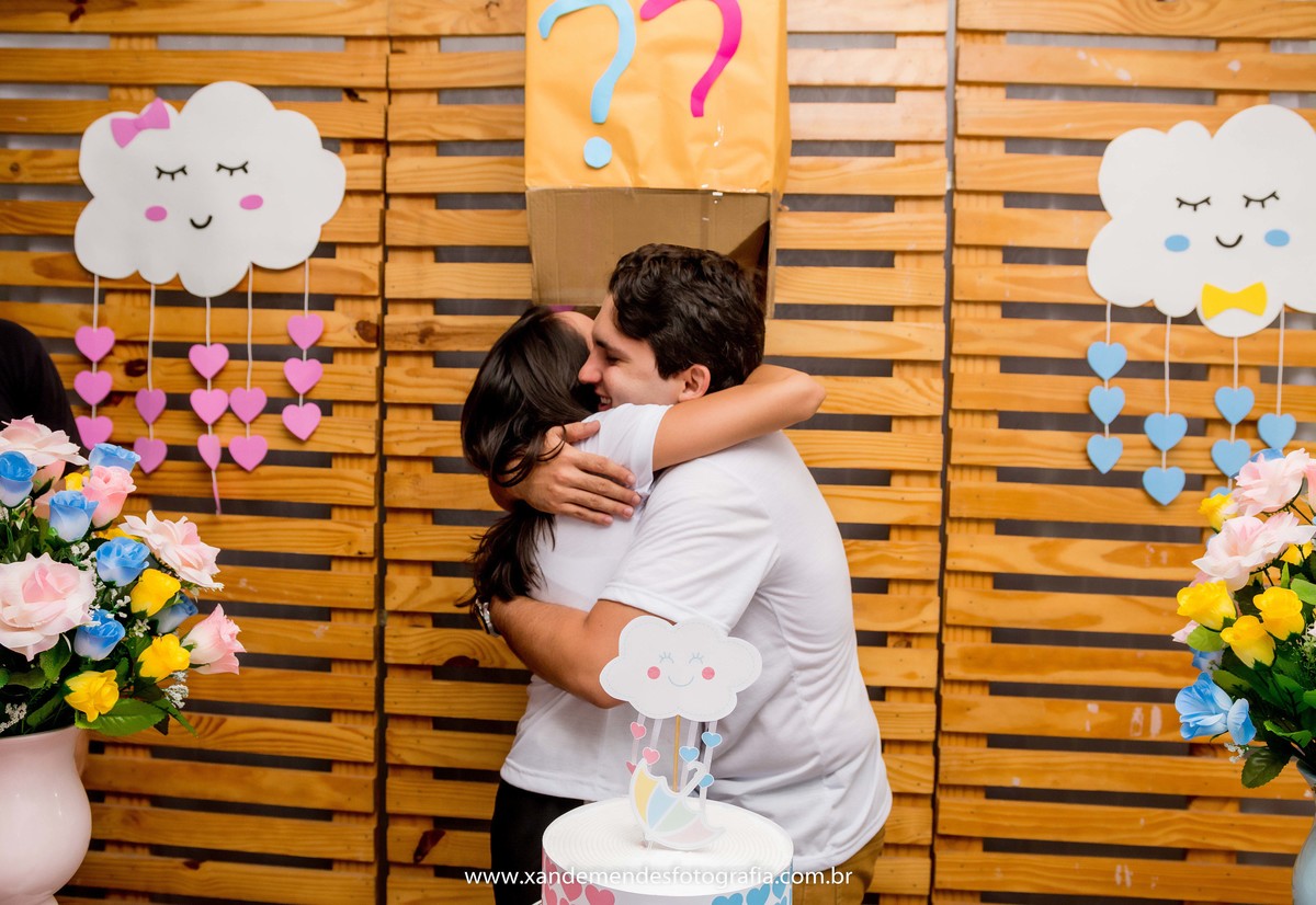 Chá Revelação - Gestante - Sapé - xandemendesfotografia