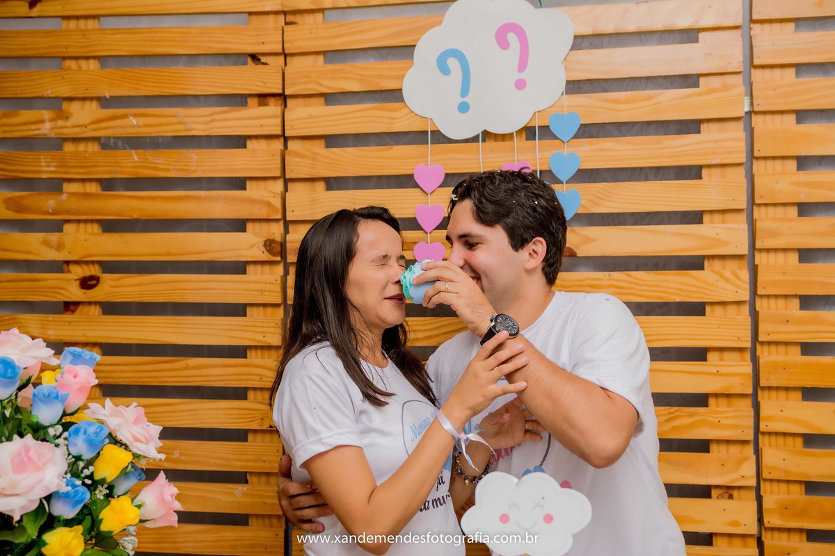 Chá Revelação - Gestante - Sapé - xandemendesfotografia