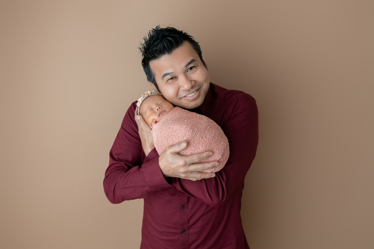 Os primeiros dias da tão amada e esperada filha de Claudio e Andrea.