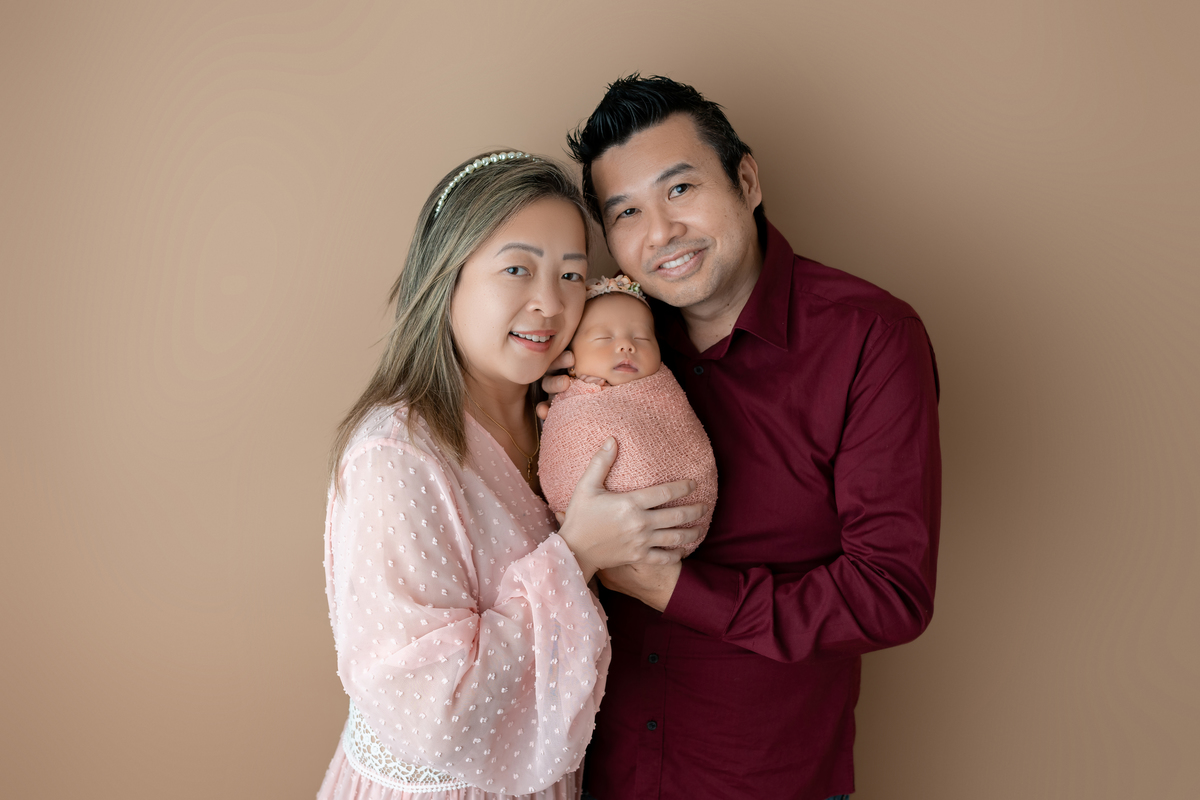 Os primeiros dias da tão amada e esperada filha de Claudio e Andrea.